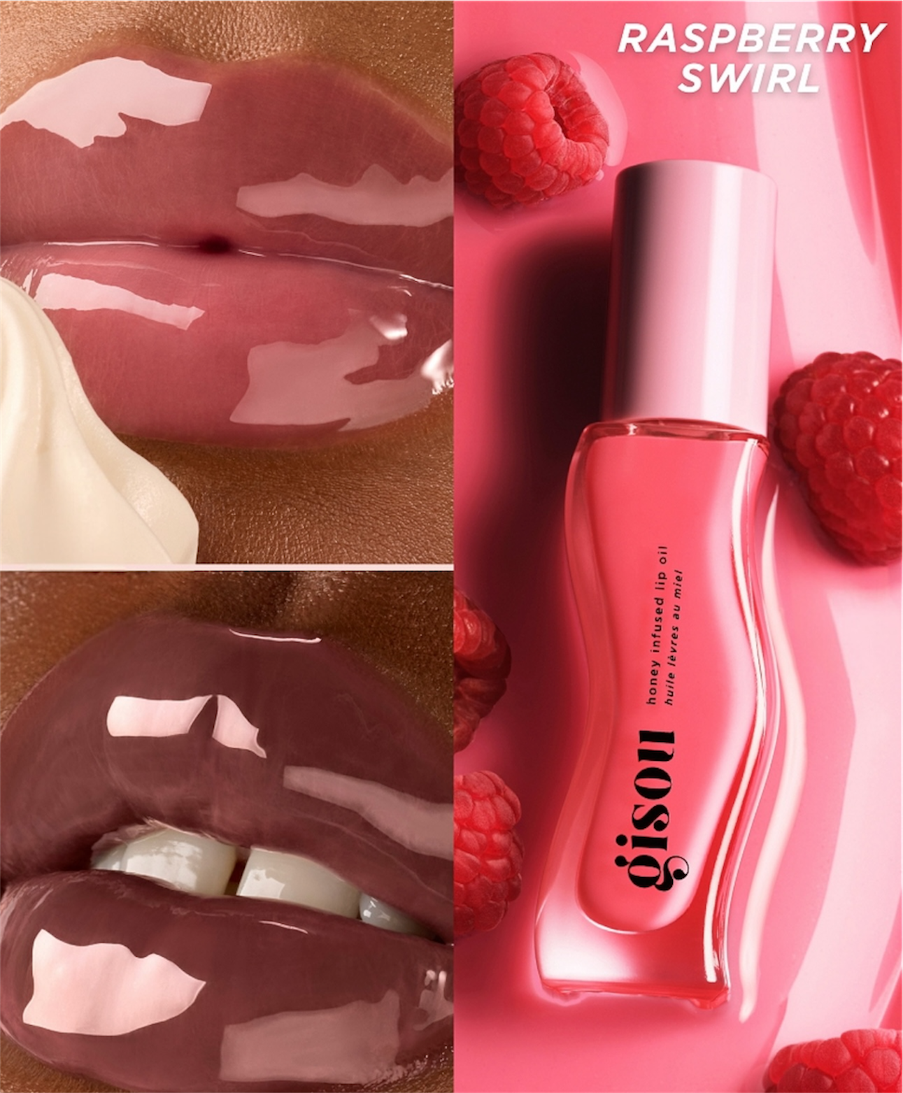 Gisou Honey Infused Lip Oil Gloss Edition