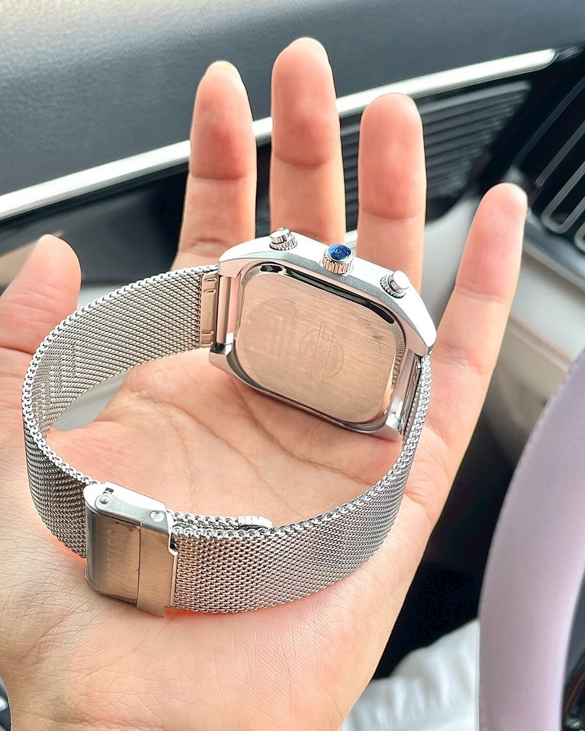 Dickies 三眼小方錶 手錶 石英機芯 防水 黑金/銀黑 兩色