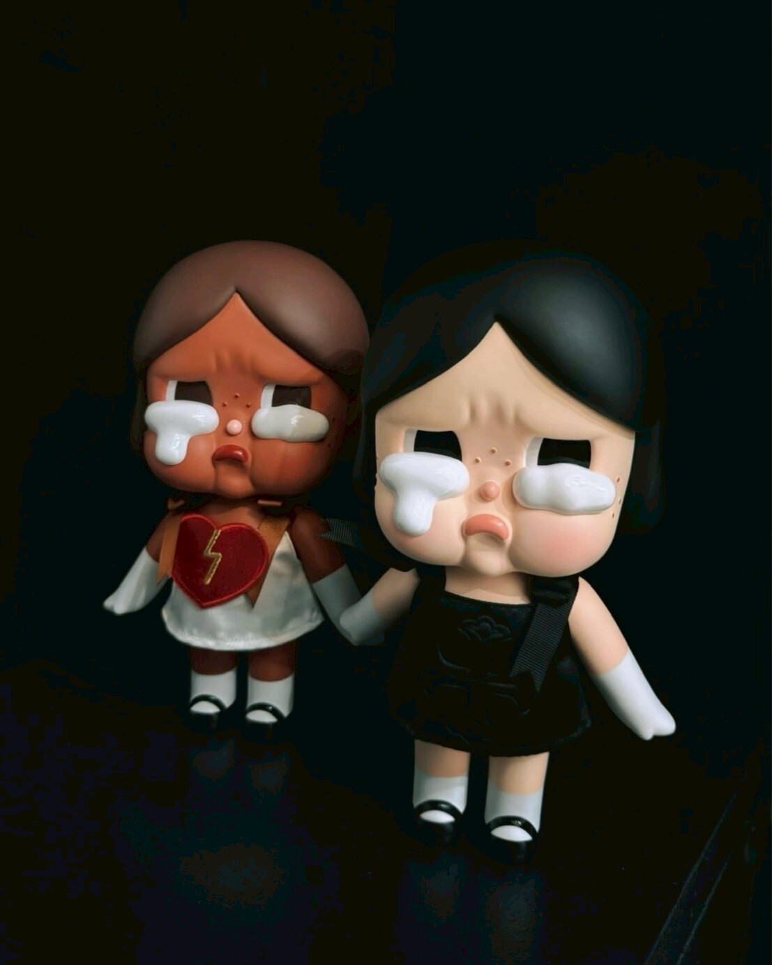 <官方正版>POPMART 泡泡瑪特 MEGA CRYBABY 心碎女王 400% 哭娃 公仔