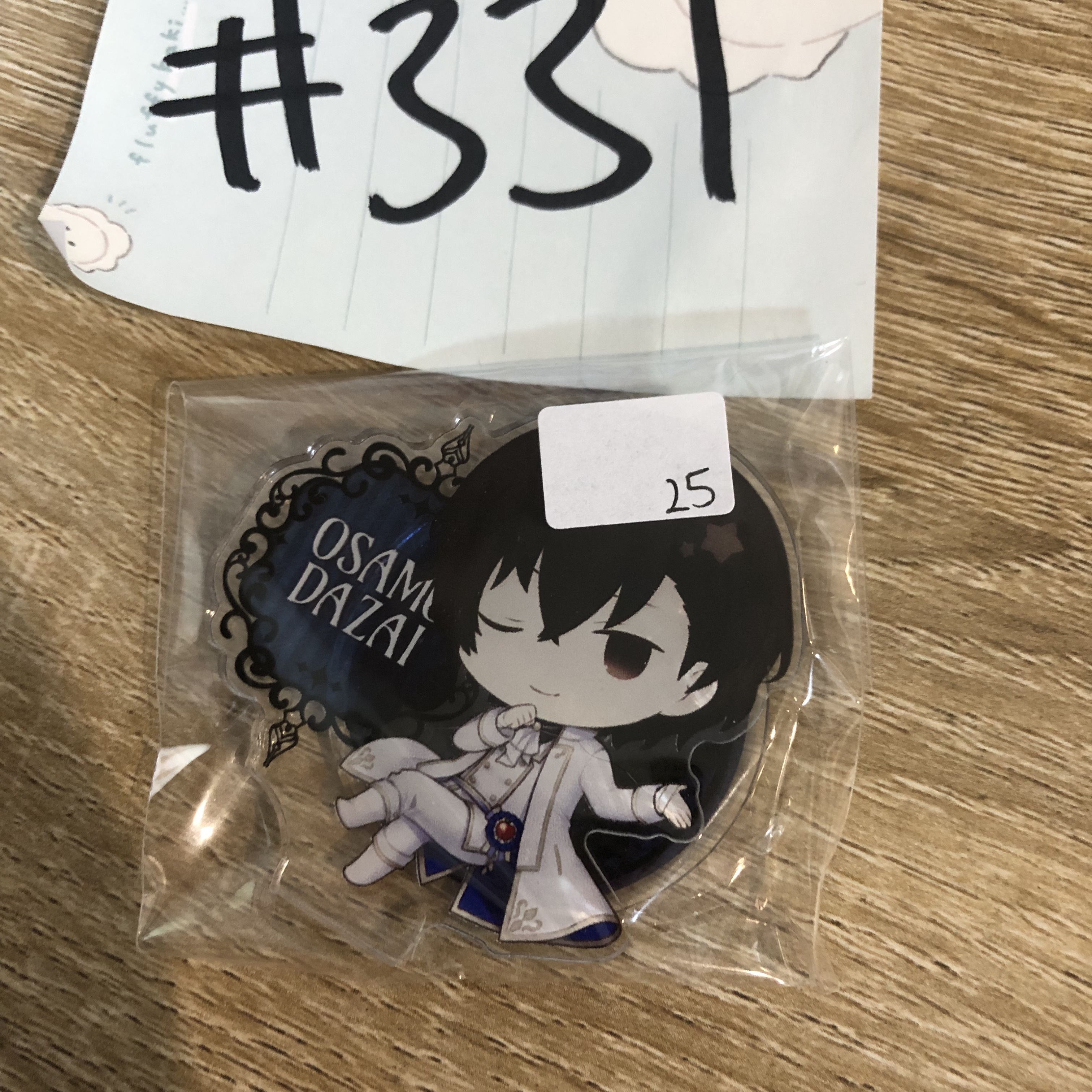 文豪野犬 太宰 立牌 #331