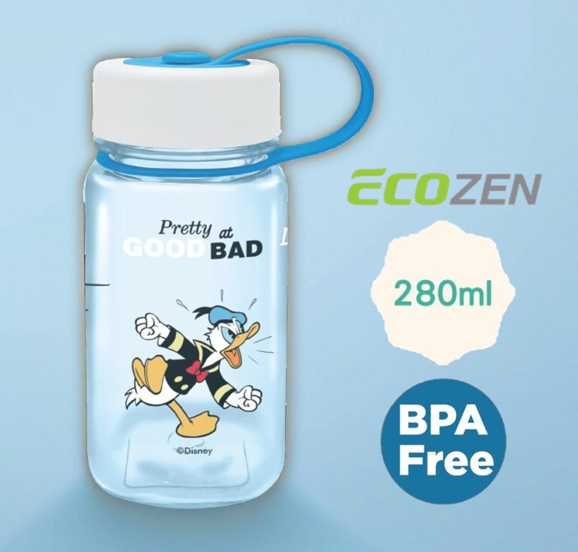 迪士尼唐老鴨 |方形便攜式水樽(280ml)