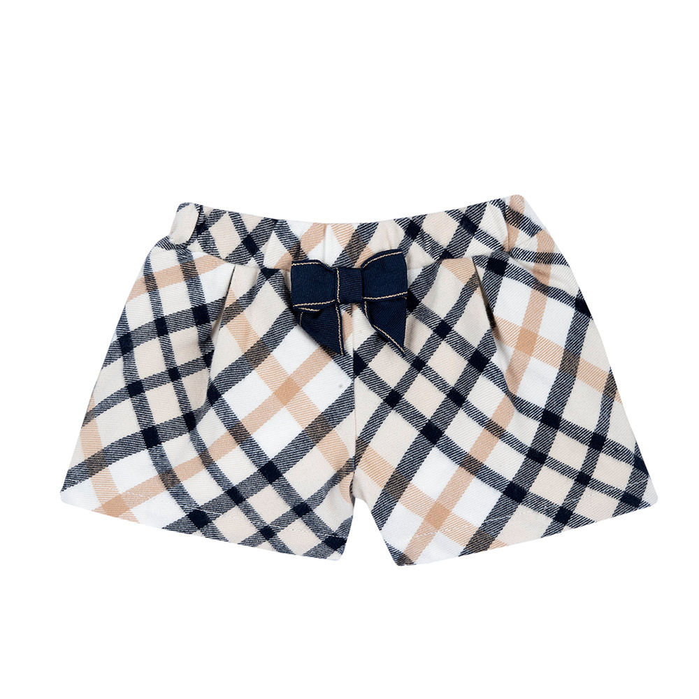 泰迪公主-大方斜格短褲