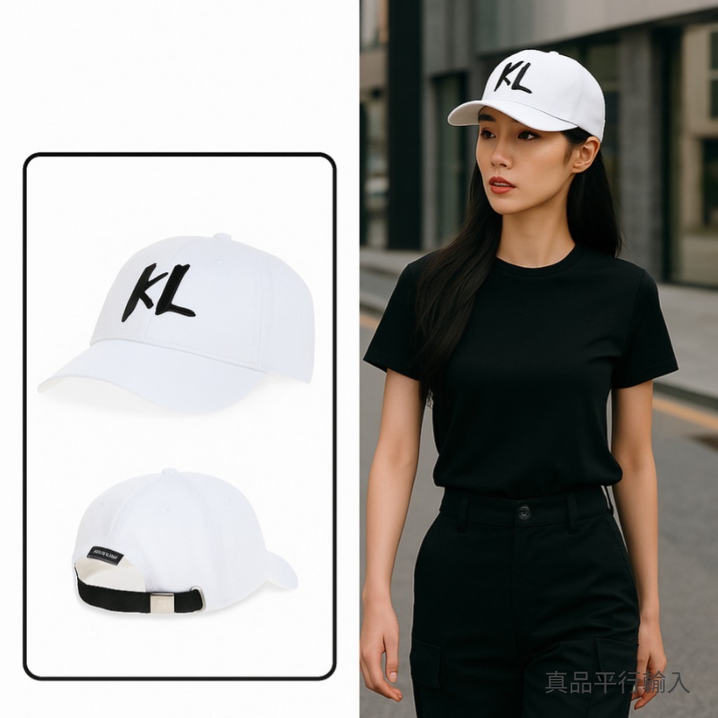 【預購】KARL LAGERFELD G082824 刺繡LOGO棒球帽