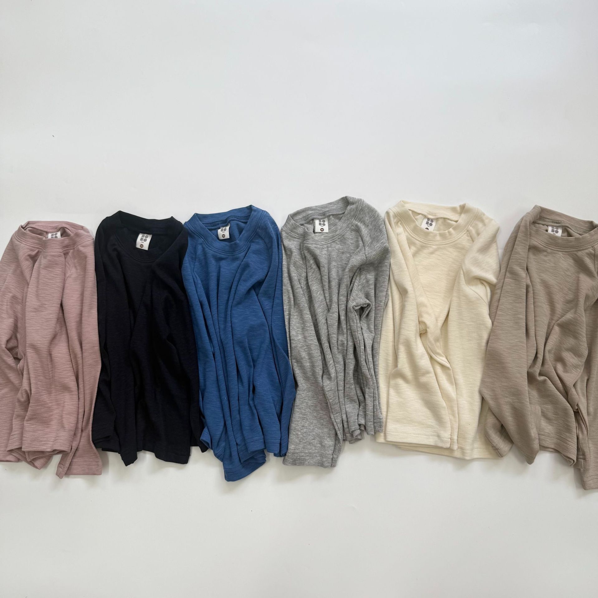 親子裝_六色天絲素色上衣