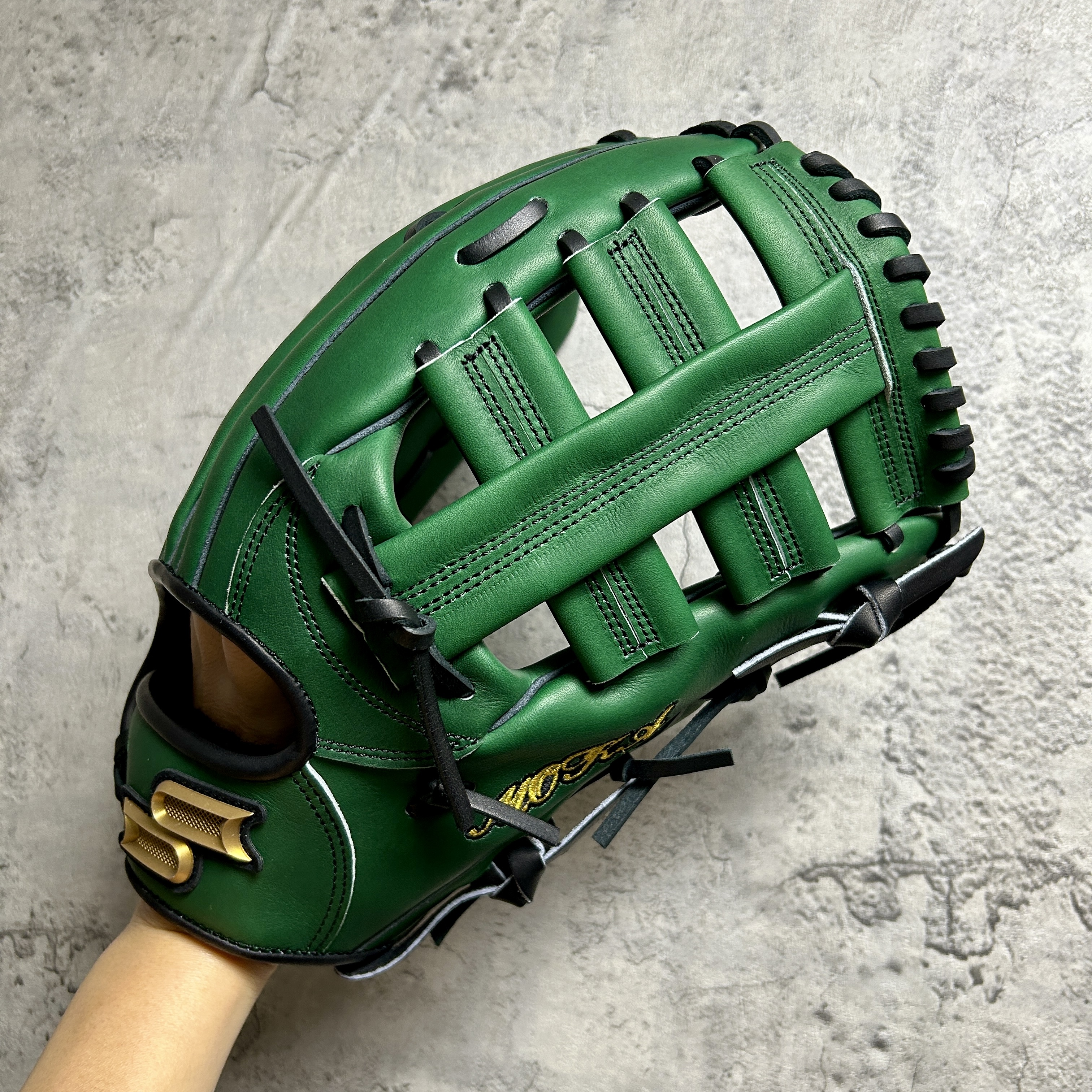 【照片分享】 SSK 硬式 Order 外野訂做手套 PEO875GKE 刀版 8L