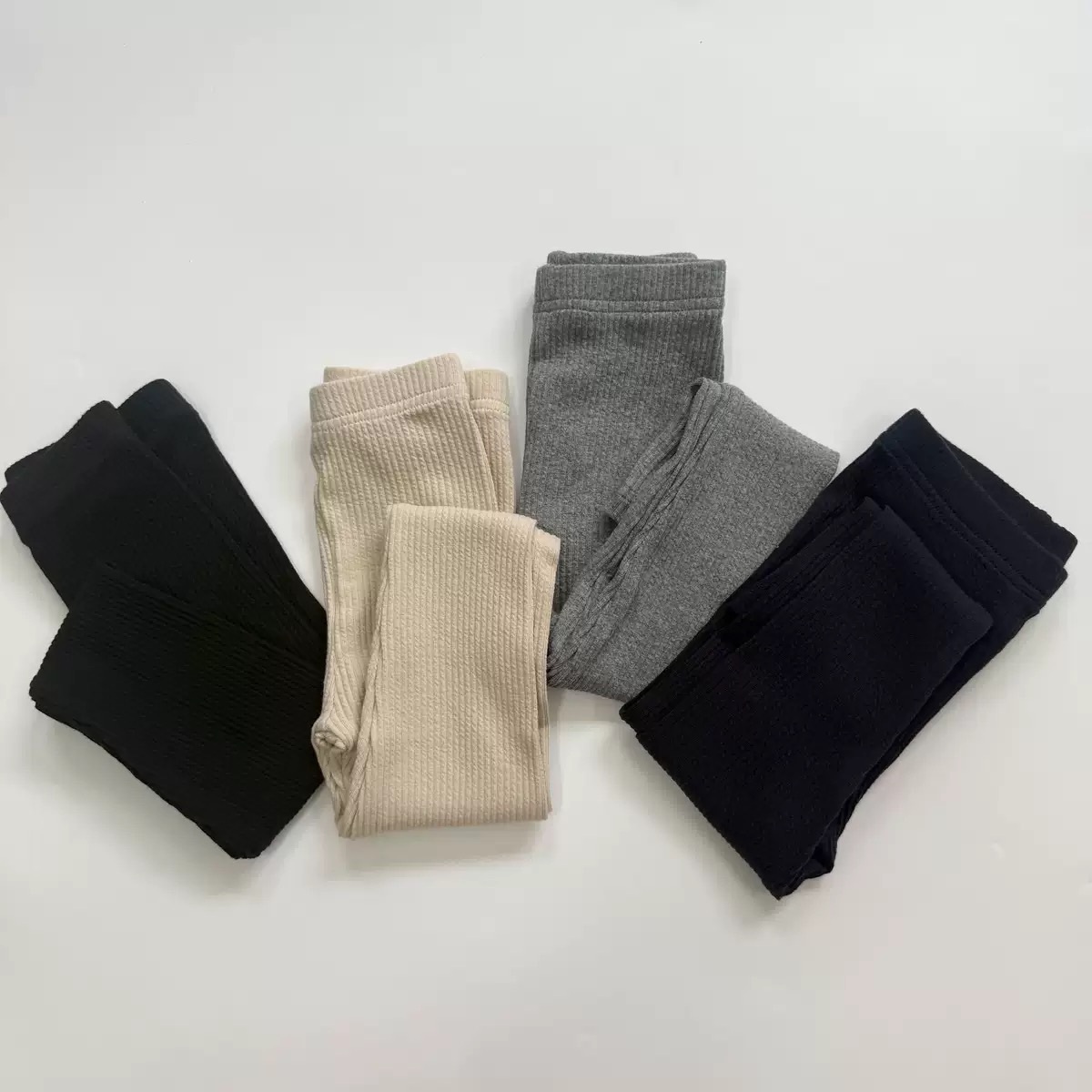 親子裝_安心包色四色內搭褲