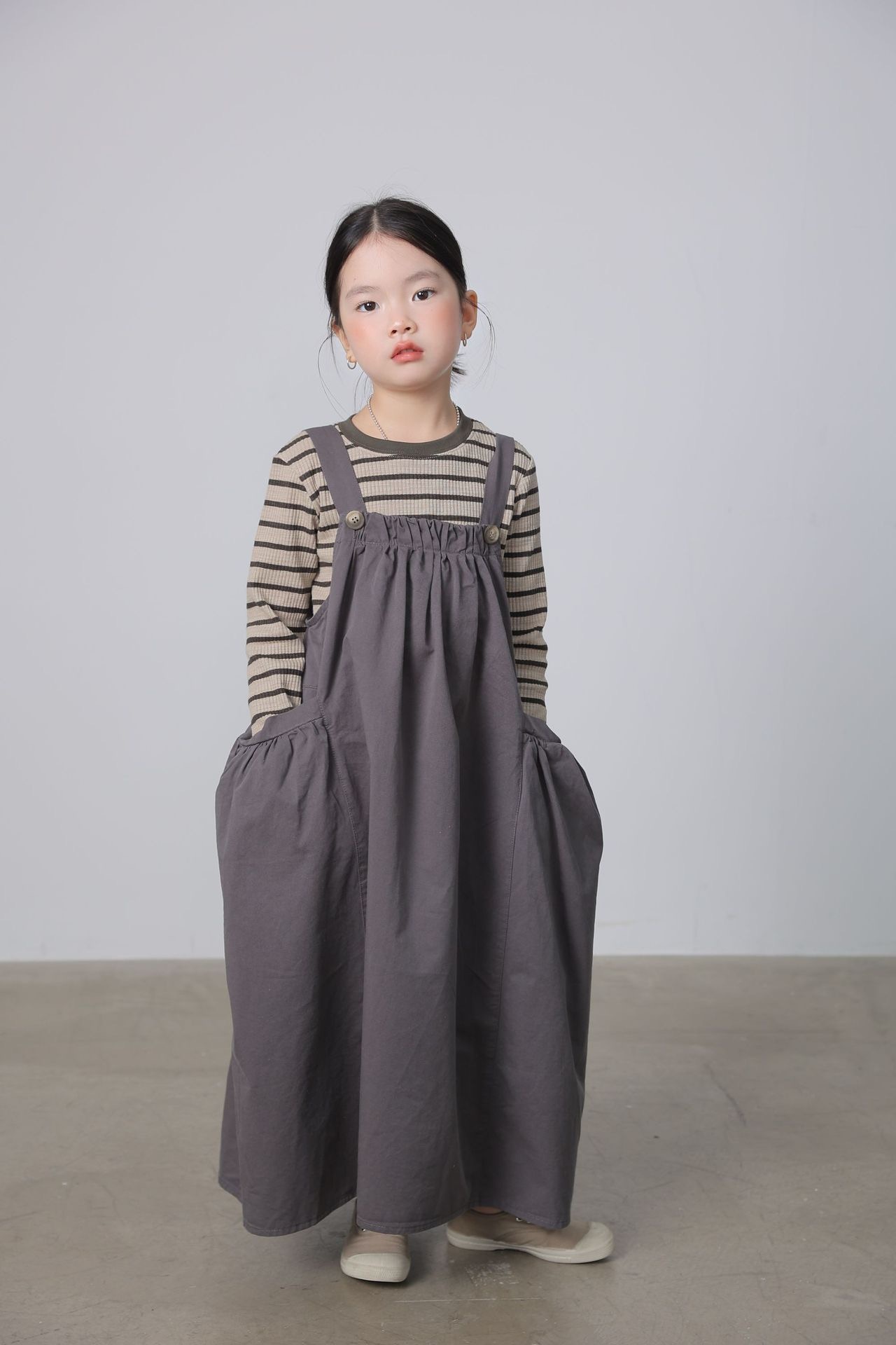 親子裝_日系寬鬆吊帶裙