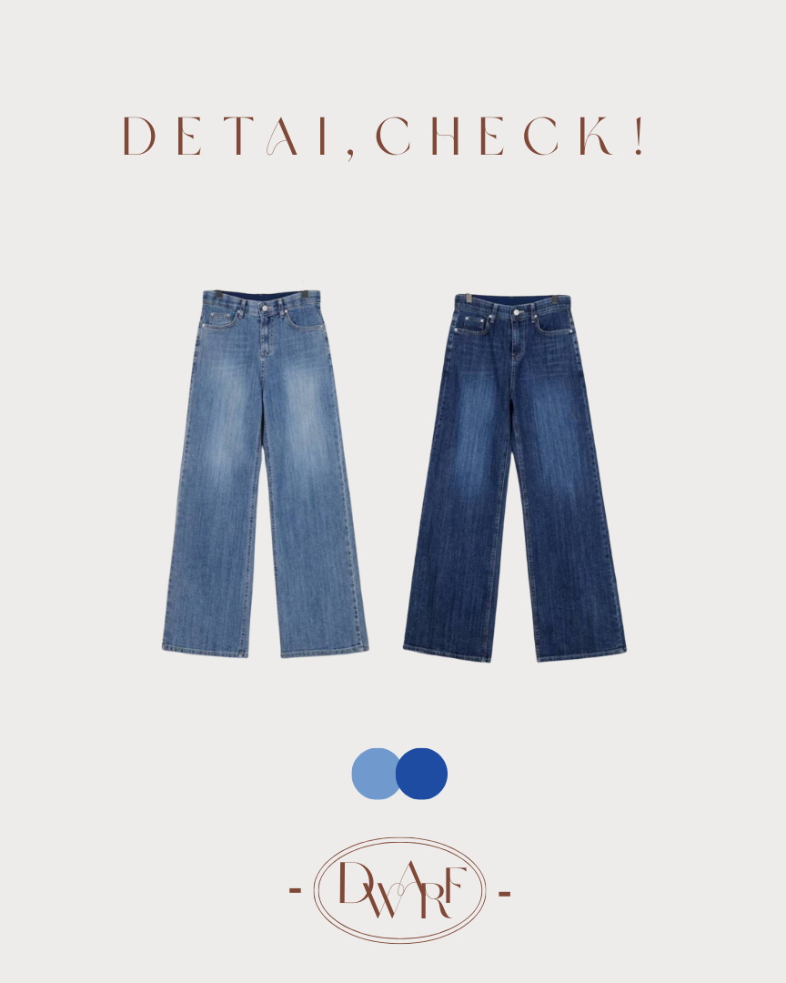 COME BACK! 《KR》貓鬚微闊腳牛仔褲