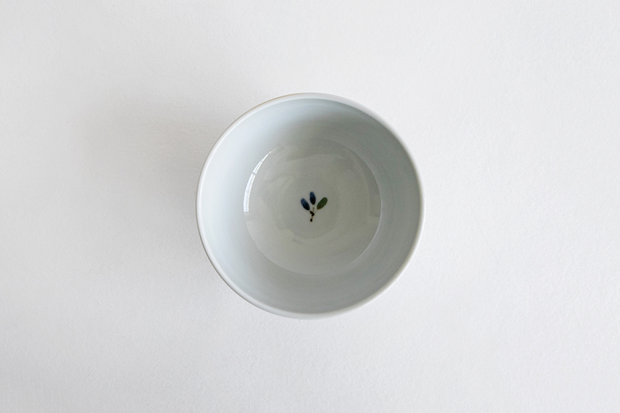 德永遊心 - 彩繪彩梢並 飯碗 圓