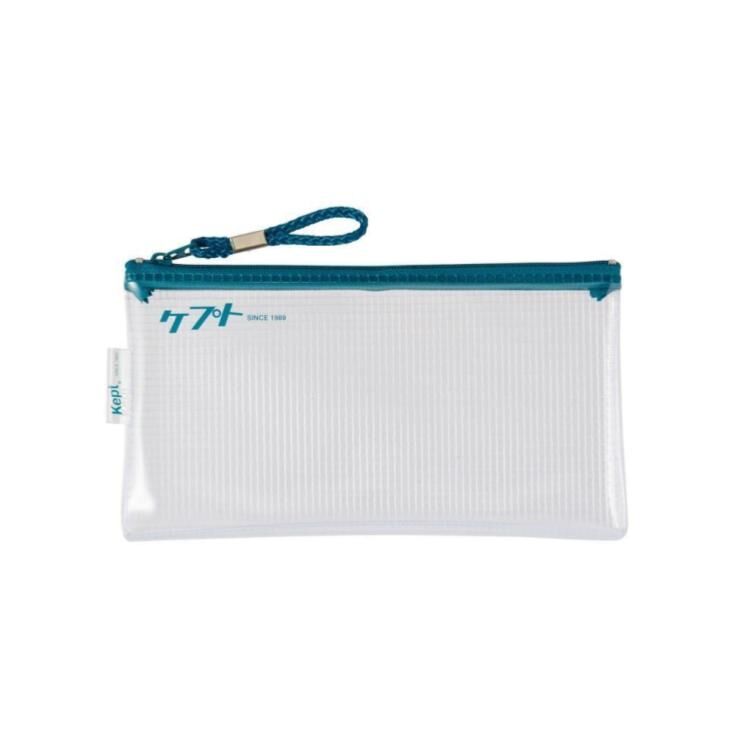 Raymay Kept片假名字體網眼筆袋/ 孔雀綠