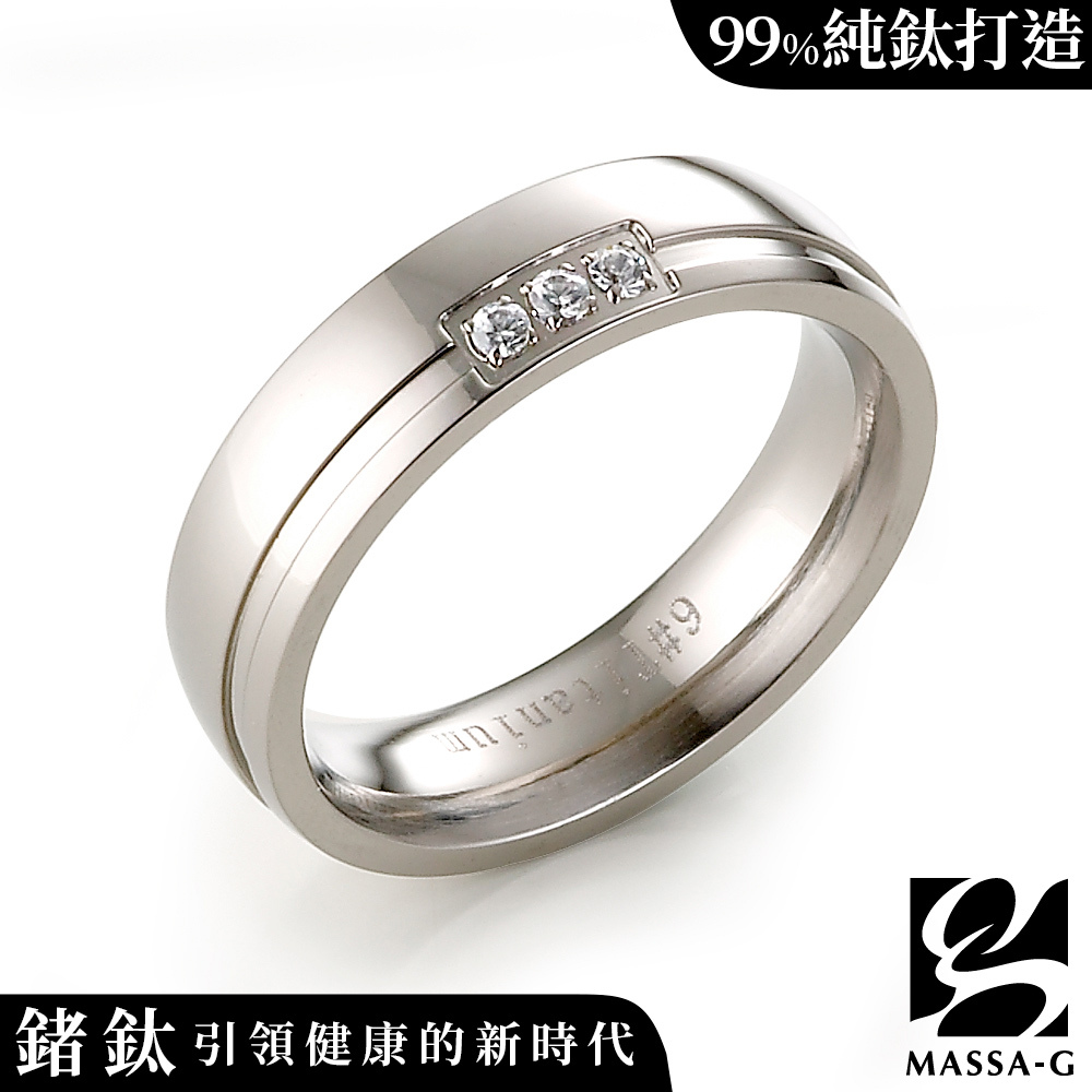 MASSA-G DECO系列【Theia】燦爛 鈦金戒