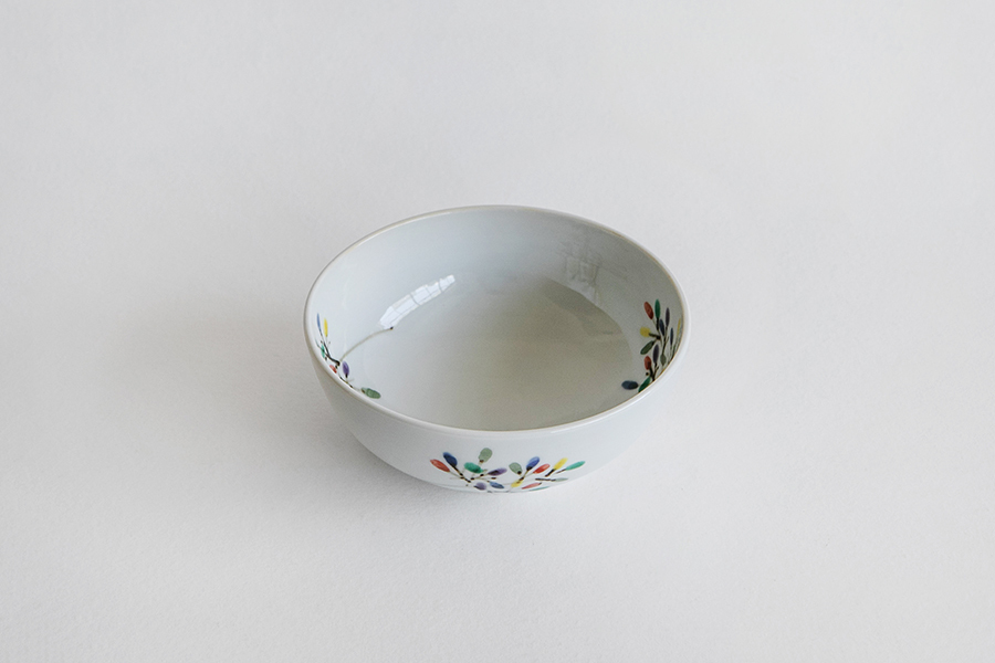 德永遊心 - 彩繪彩梢並 4.5寸缽