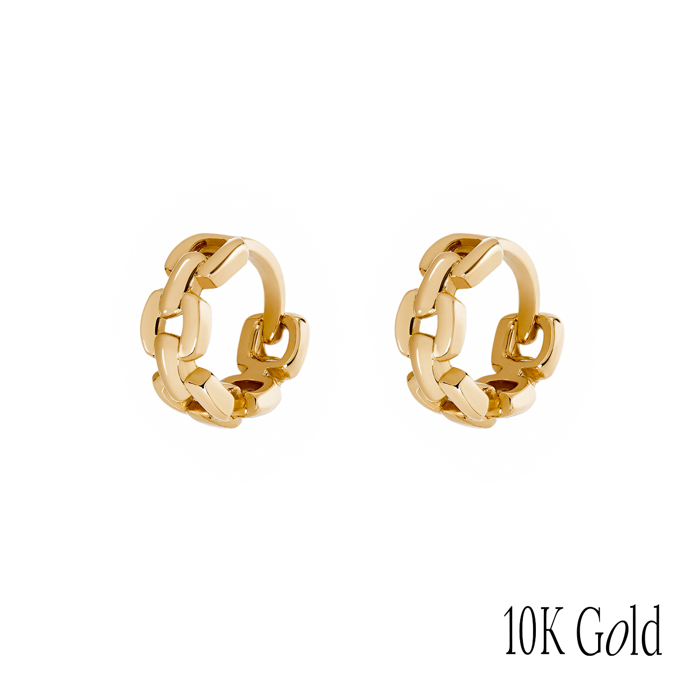 10K純金,K金飾品,圈圈耳環,精品耳環