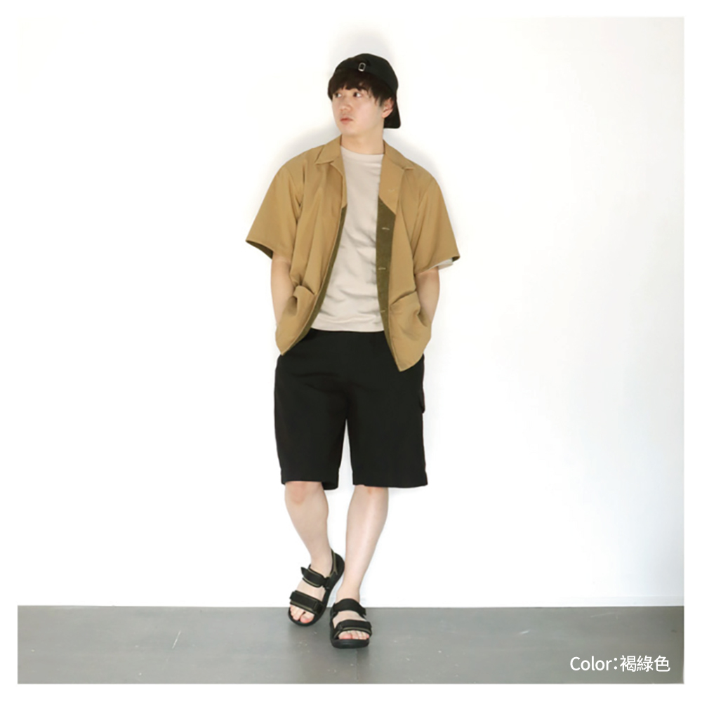 大阪樂步健康鞋 Re:getA輕量運動風魔鬼氈後帶涼鞋RE3100(KHA-卡其色)