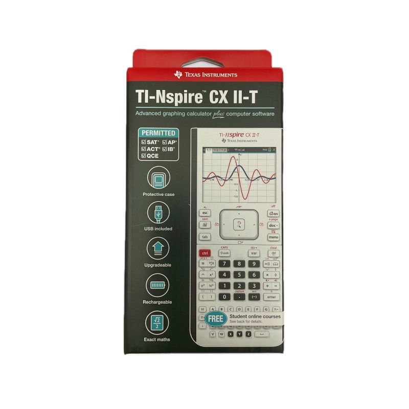 Texas Instruments TI-Nspire CX II-T 彩屏圖形計數機