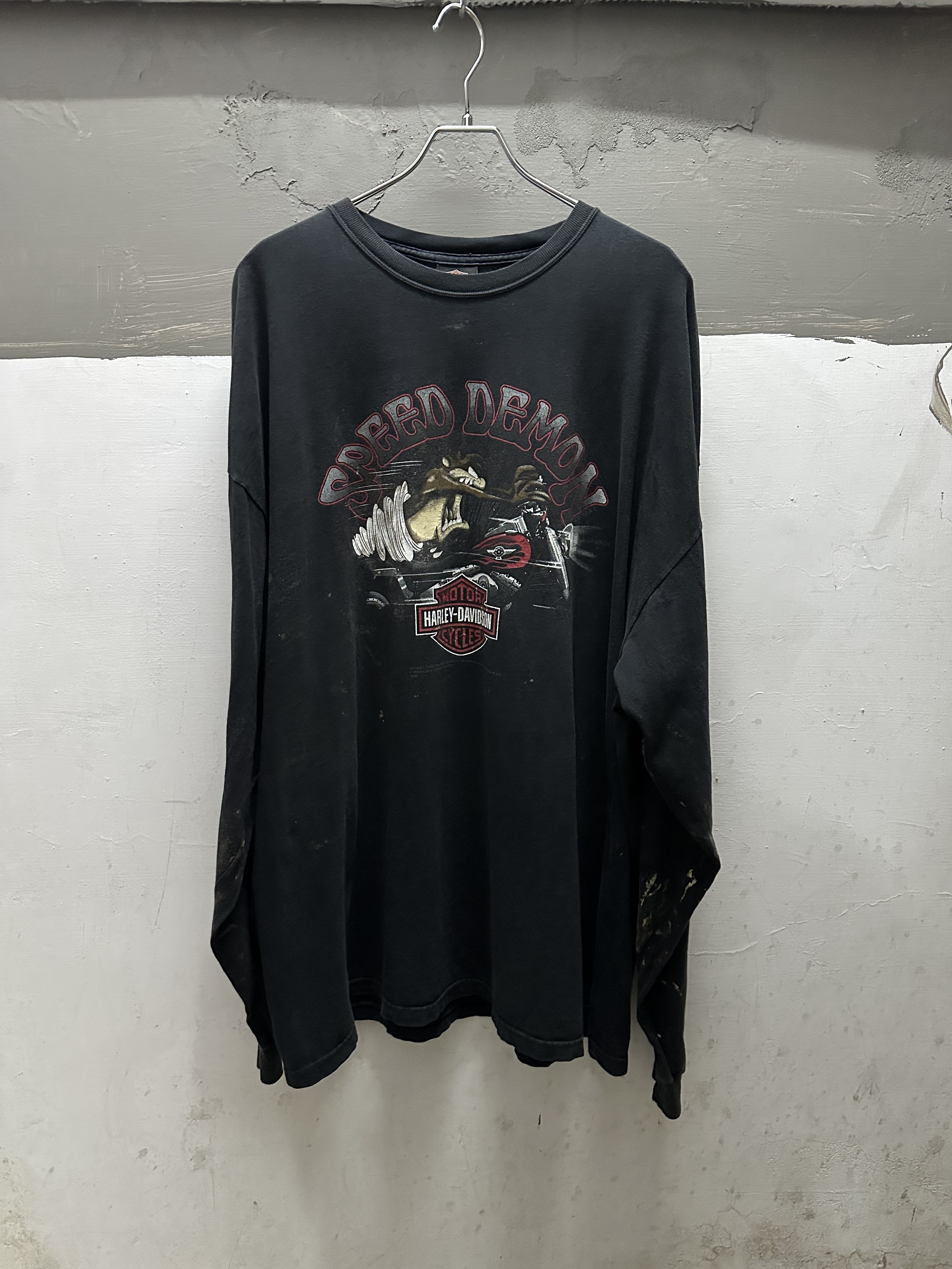90-00s Harley-Davidson × Looney Tunes L/S Tee Made in USA
