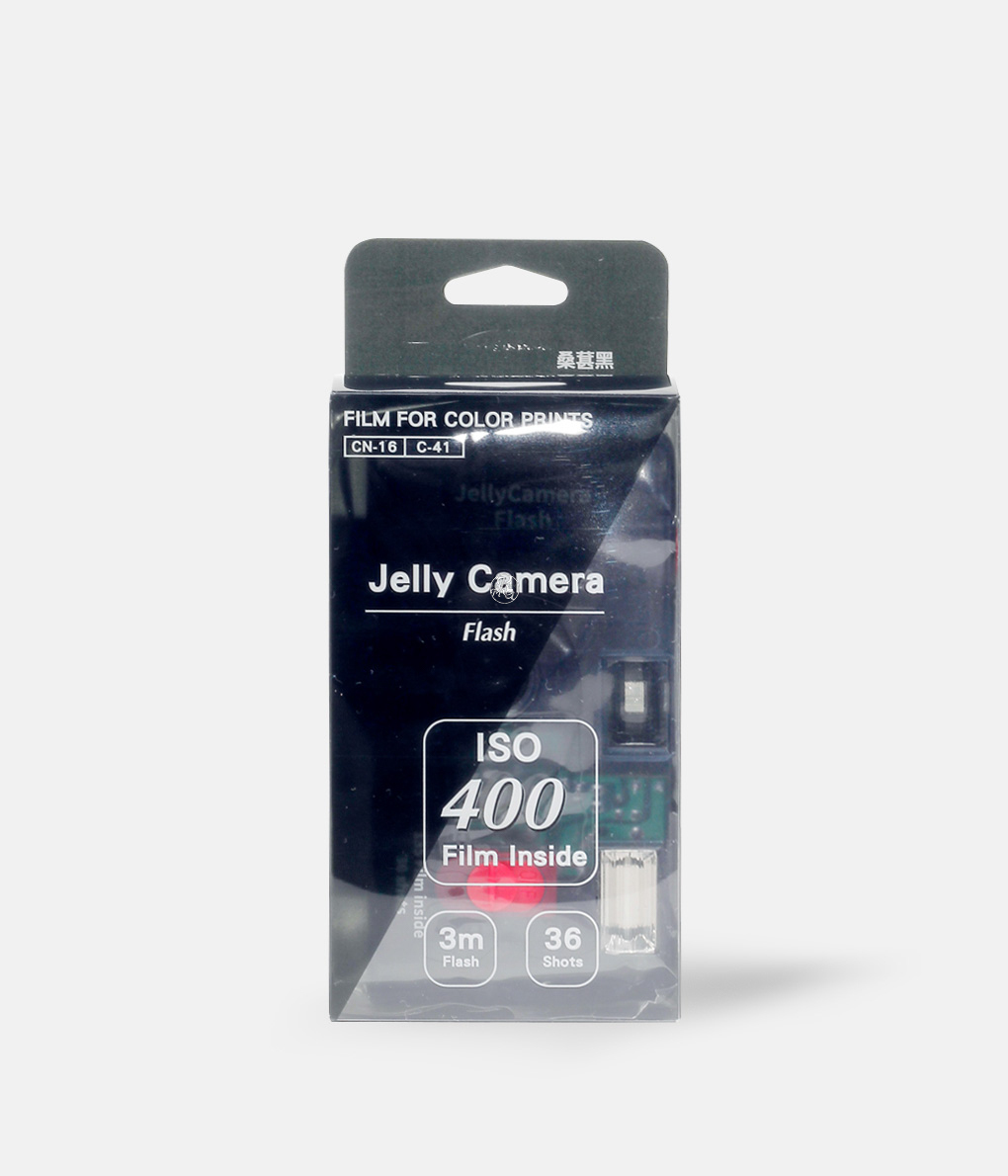 FUJIFILM 果凍即可拍相機-桑葚黑 (36張底片)