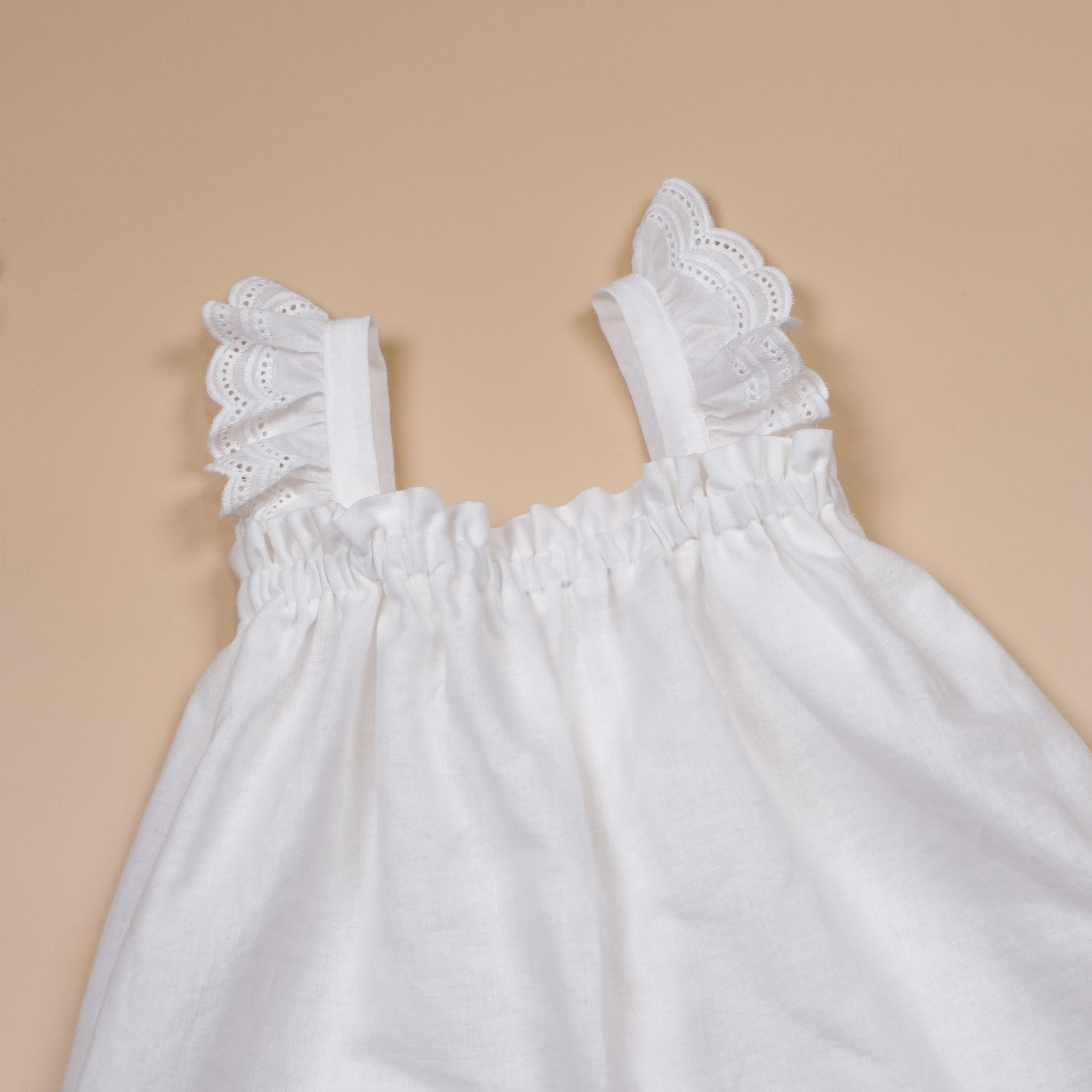 棉花甜系列上衣 蕾絲花邊