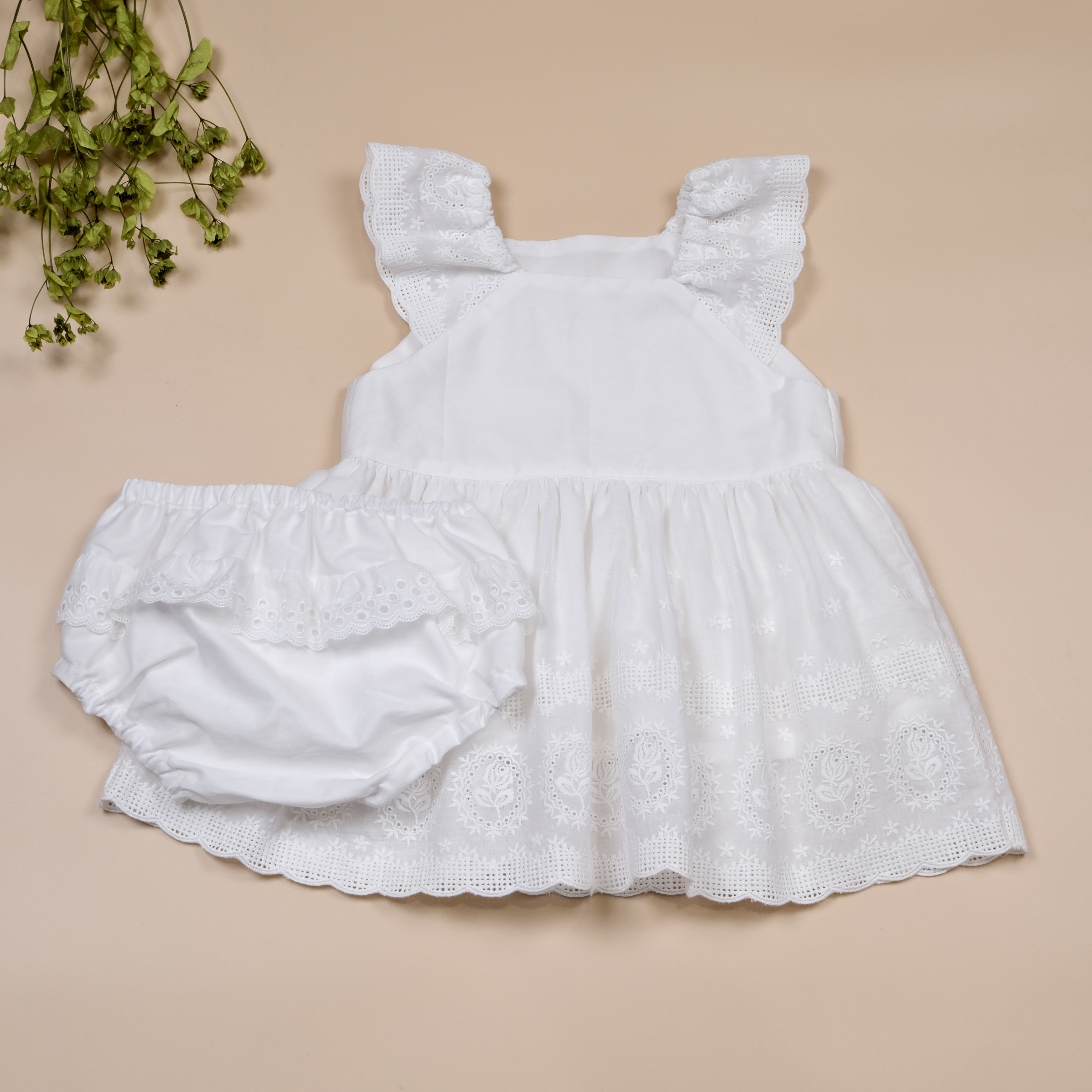 棉花甜系列 ❖ 蕾絲玫瑰 ❖ 飛袖洋裝