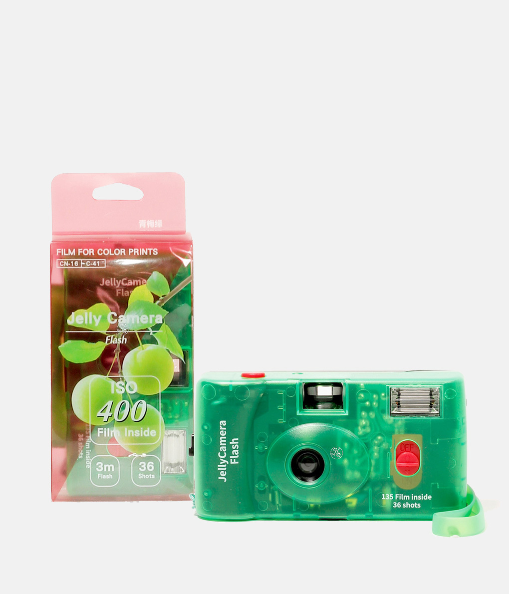 FUJIFILM 果凍即可拍相機-青梅綠 (36張底片)