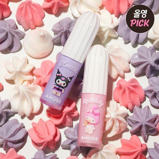 AMUSE x MY MELODY & KUROMI - Powder Velvet Tint