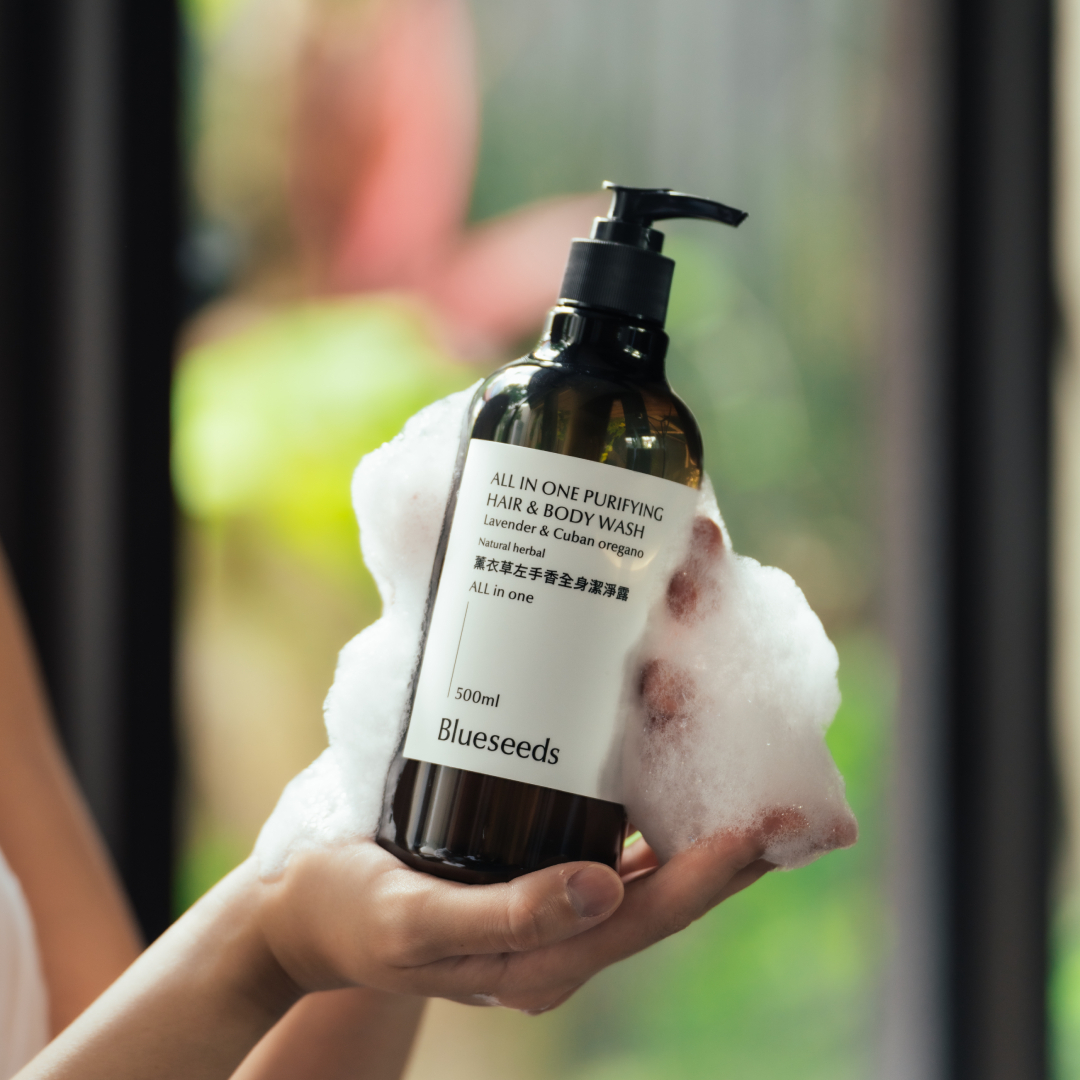 【買1送2】英權老師特調 薰衣草左手香全身潔淨露 500ml+玫瑰煥顏精油露5mlx2｜英權老師限定
