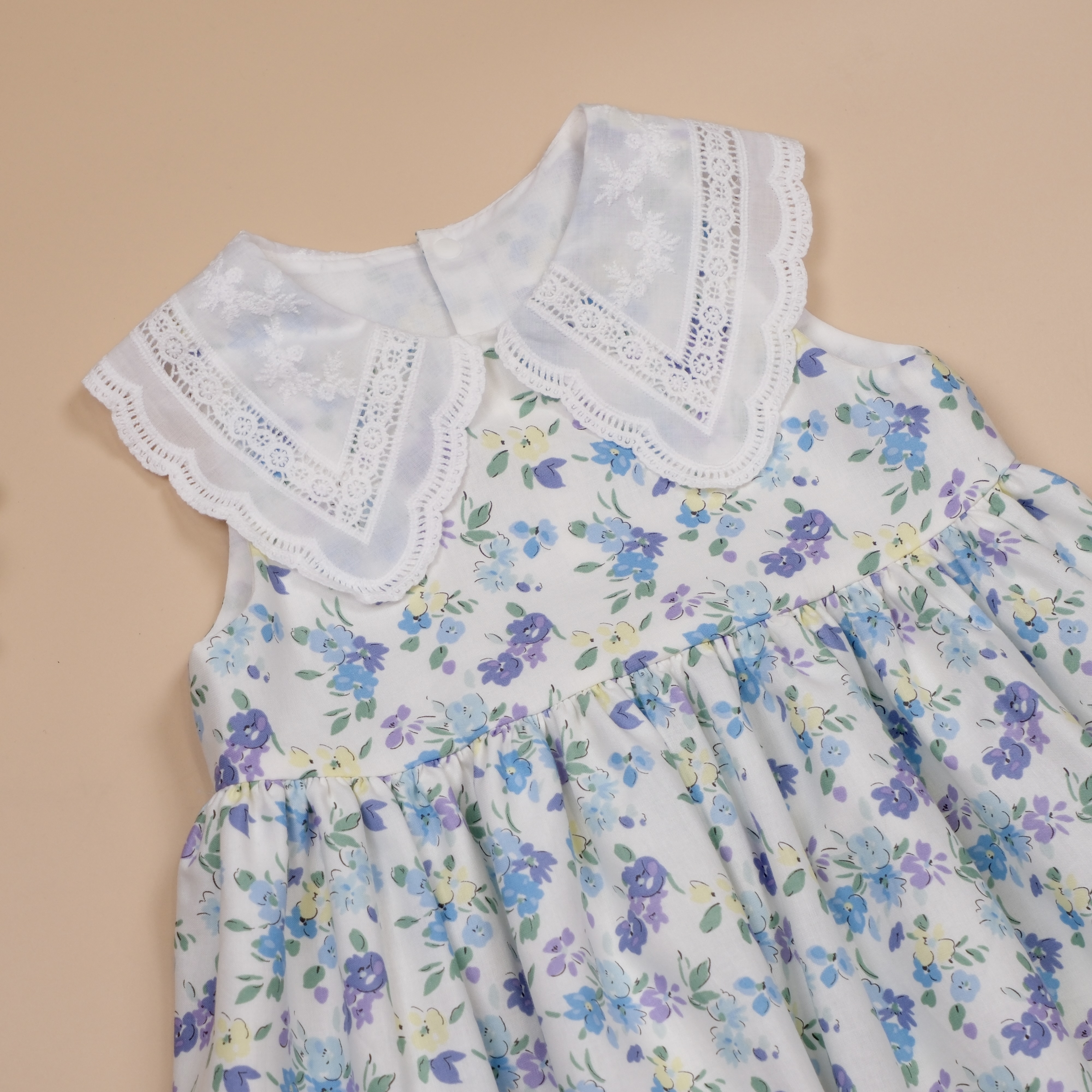 仲夏薰衣草🪻手作女童無袖洋裝