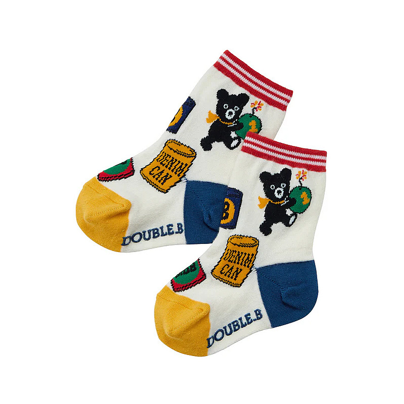 𝐌𝐢𝐤𝐢 𝐇𝐨𝐮𝐬𝐞 黑熊中筒襪