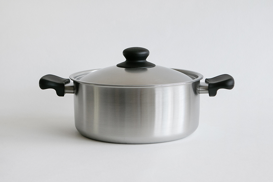 柳宗理 - 不鏽鋼兩手鍋淺型22cm / 附蓋