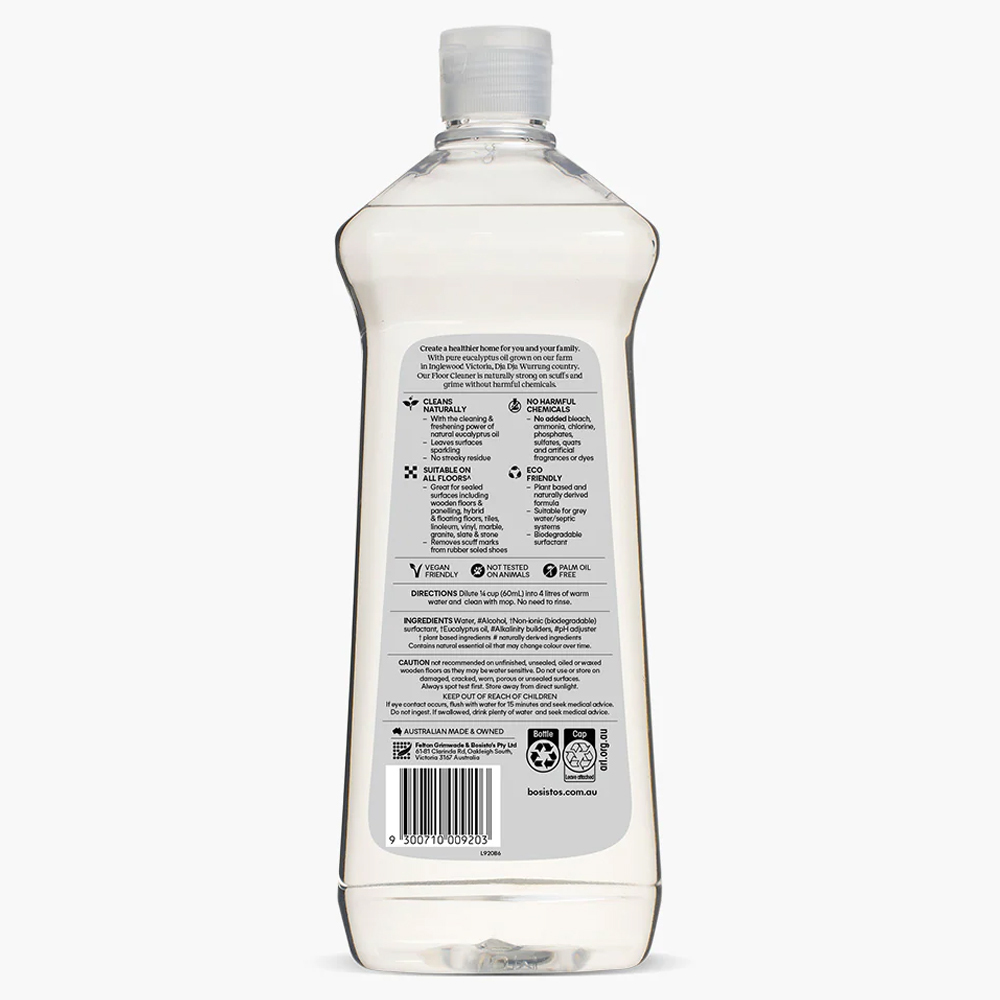 Bosisto's - Floor Cleaner 750mL｜BST02