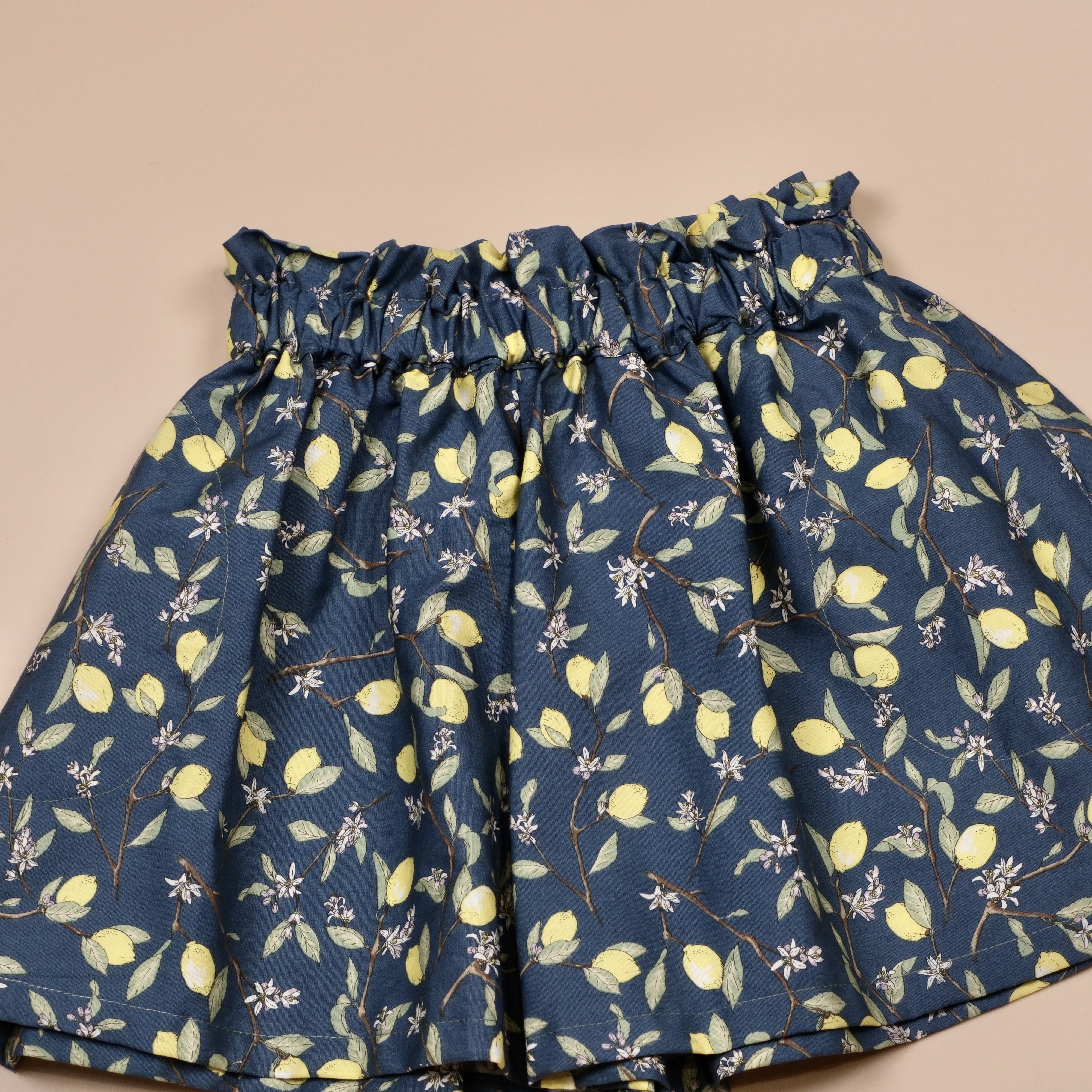檸檬樹 ◈ 女童棉質花布褲裙