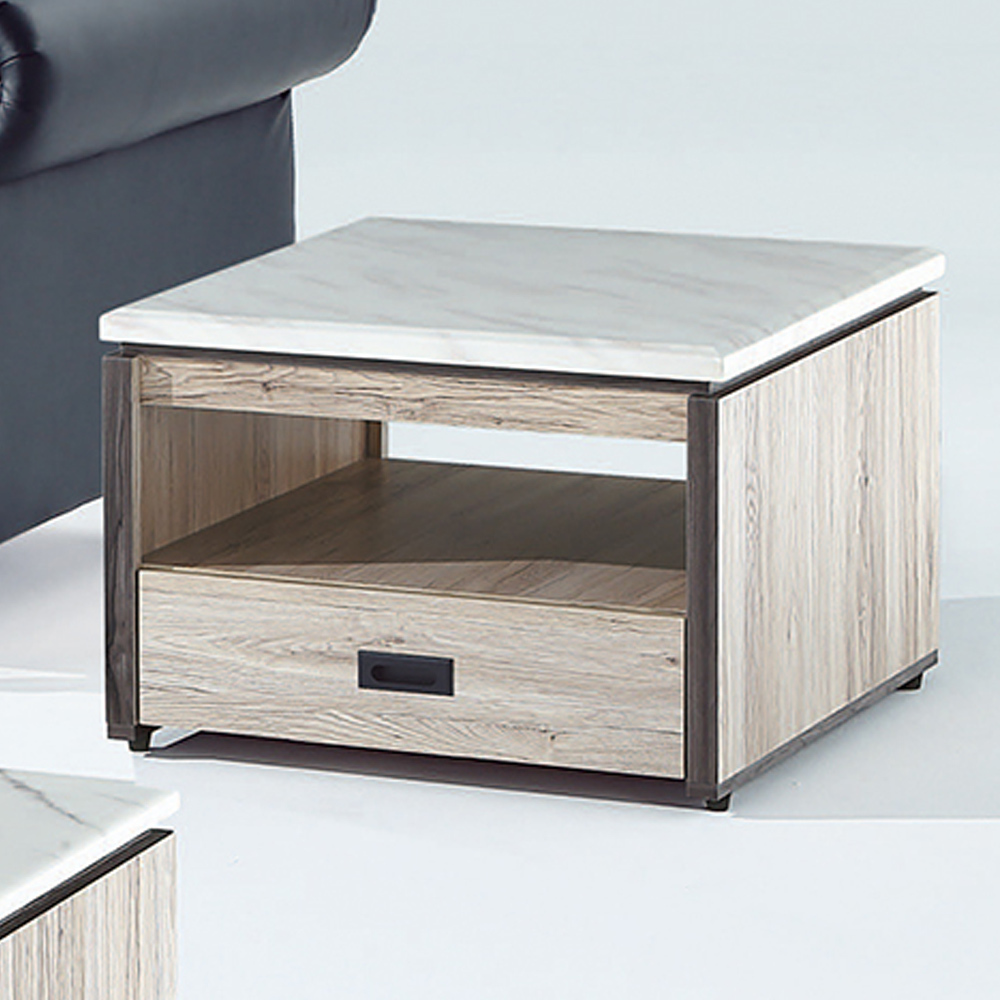 艾菲娜2.3尺石面小茶几/邊桌