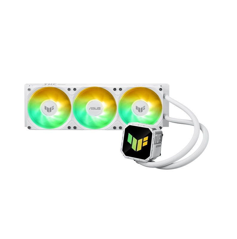 米特3C數位–華碩 TUF Gaming LC III 360 ARGB 軍戎白一體式水冷/90RC0192-B0TAY0
