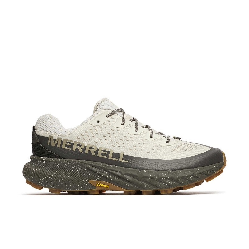 【MERRELL】AGILITY PEAK 5 男鞋 米灰色/ML068697