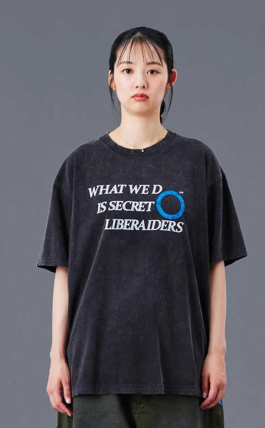 LIBERAIDERS SECRET TEE 776092503 BLACK
