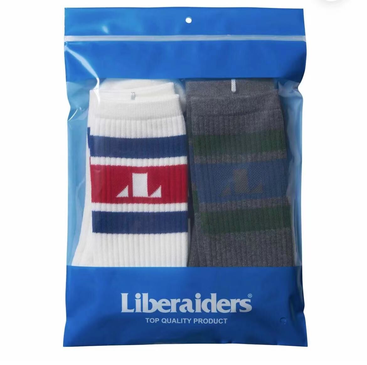 LIBERAIDERS 2-PACK LINE SOCKS 779092503 ASSORT