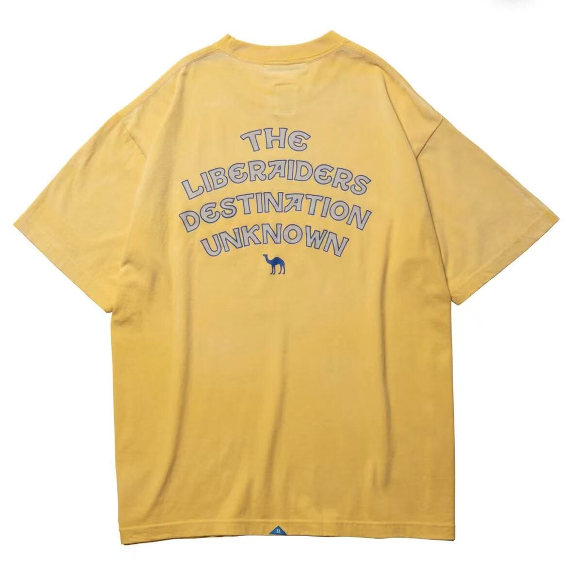 LIBERAIDERS CAMEL TEE 776022503 YELLOW