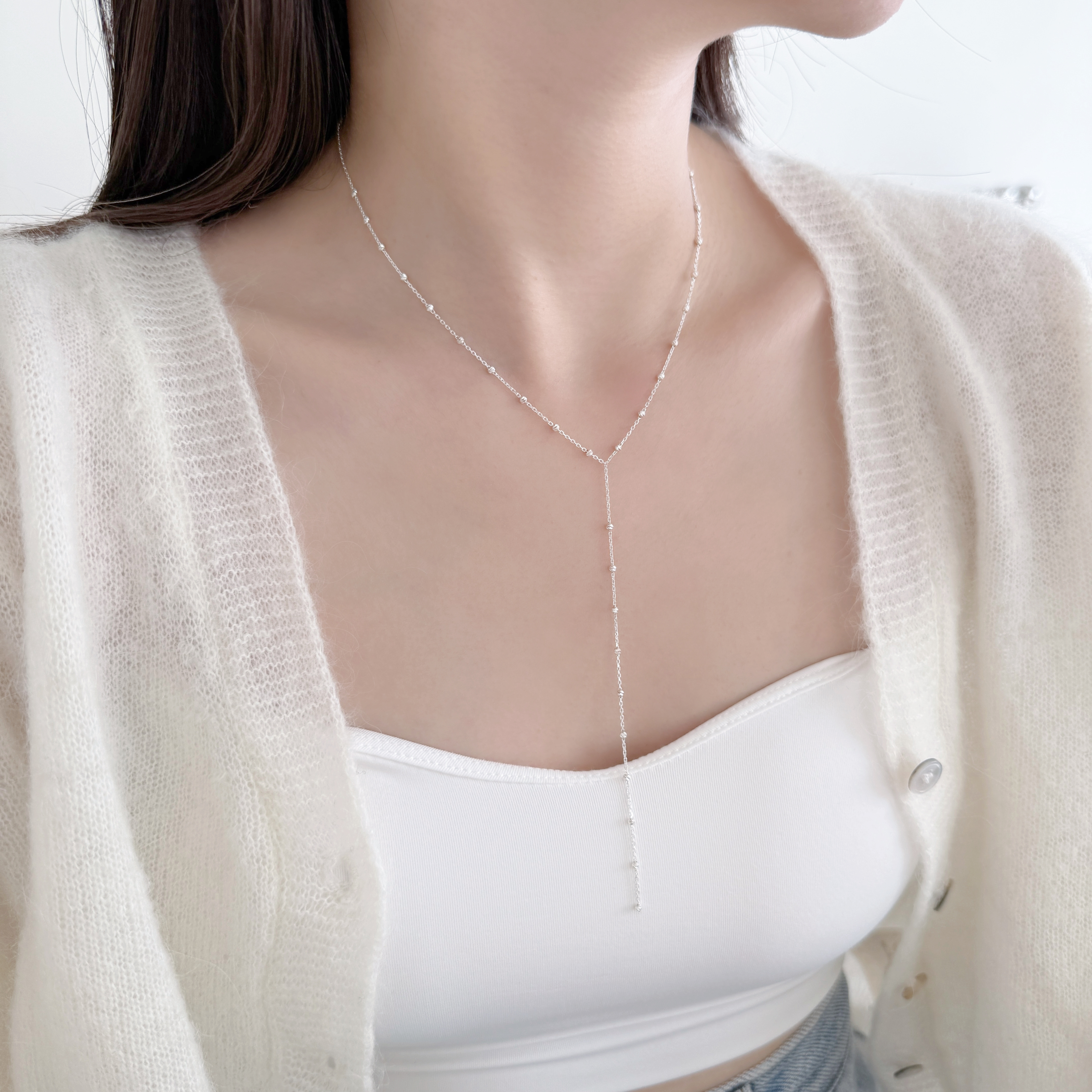 簡約cutting ball 奶溝鏈