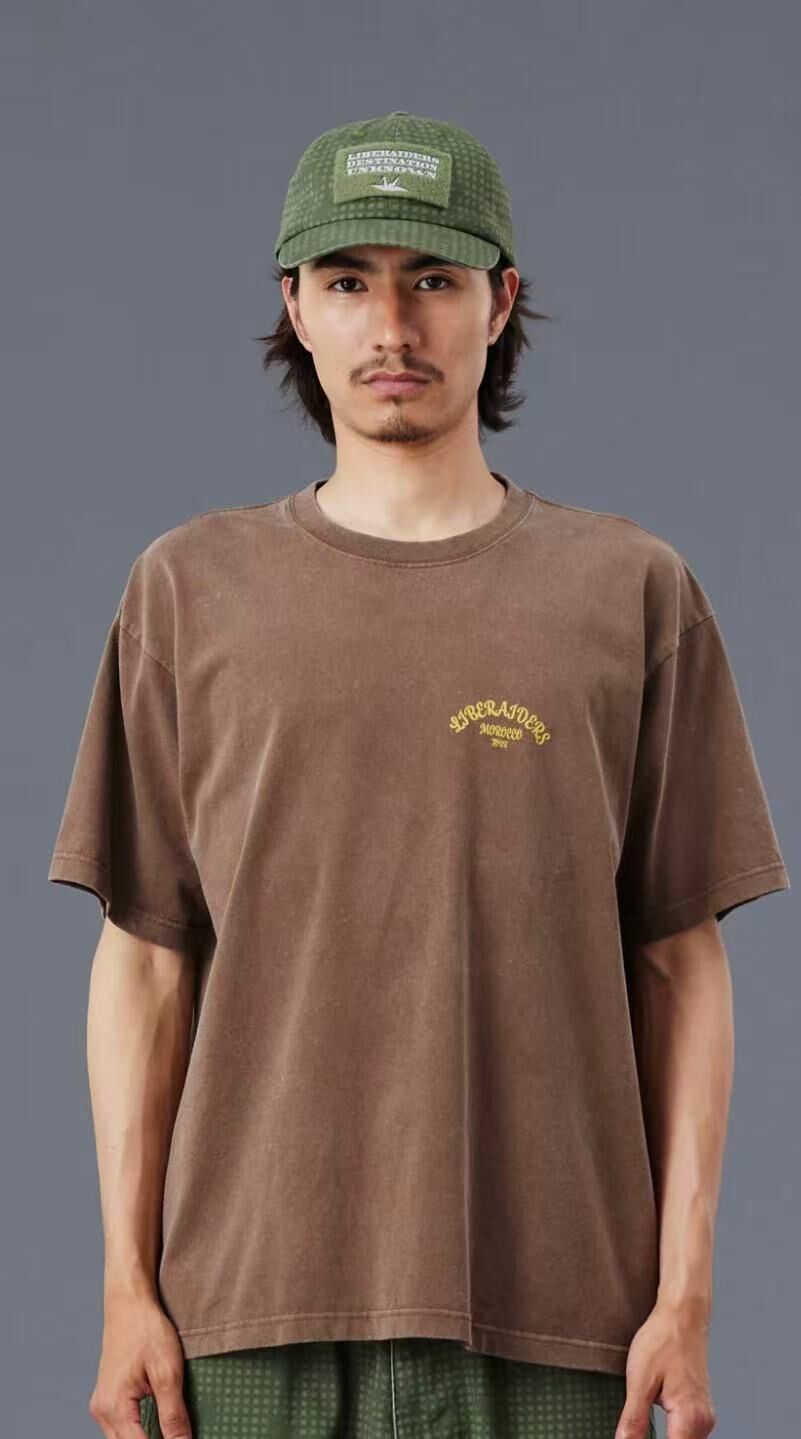 LIBERAIDERS SUNSET LOGO TEE 776052503 BROWN