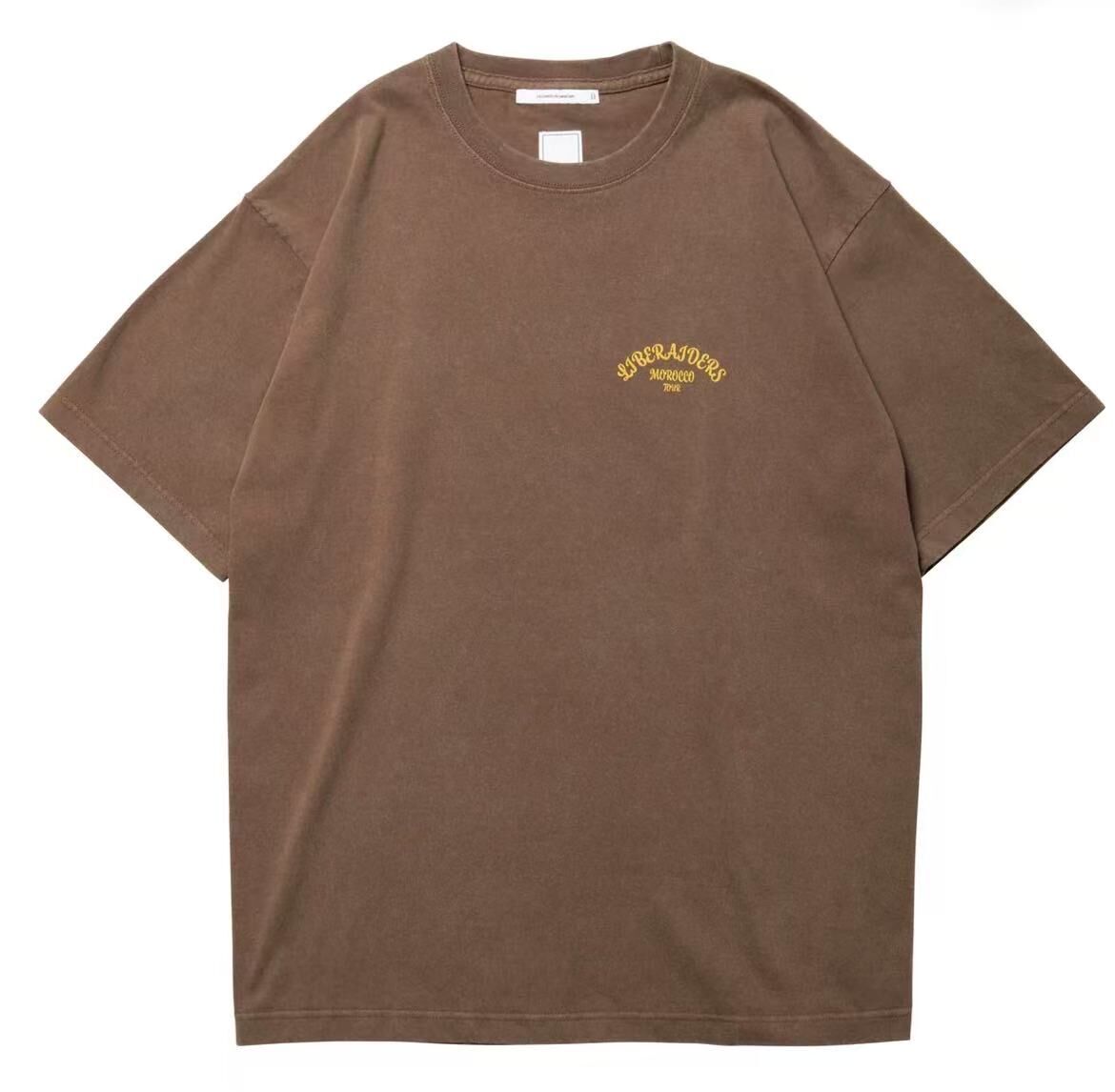 LIBERAIDERS SUNSET LOGO TEE 776052503 BROWN