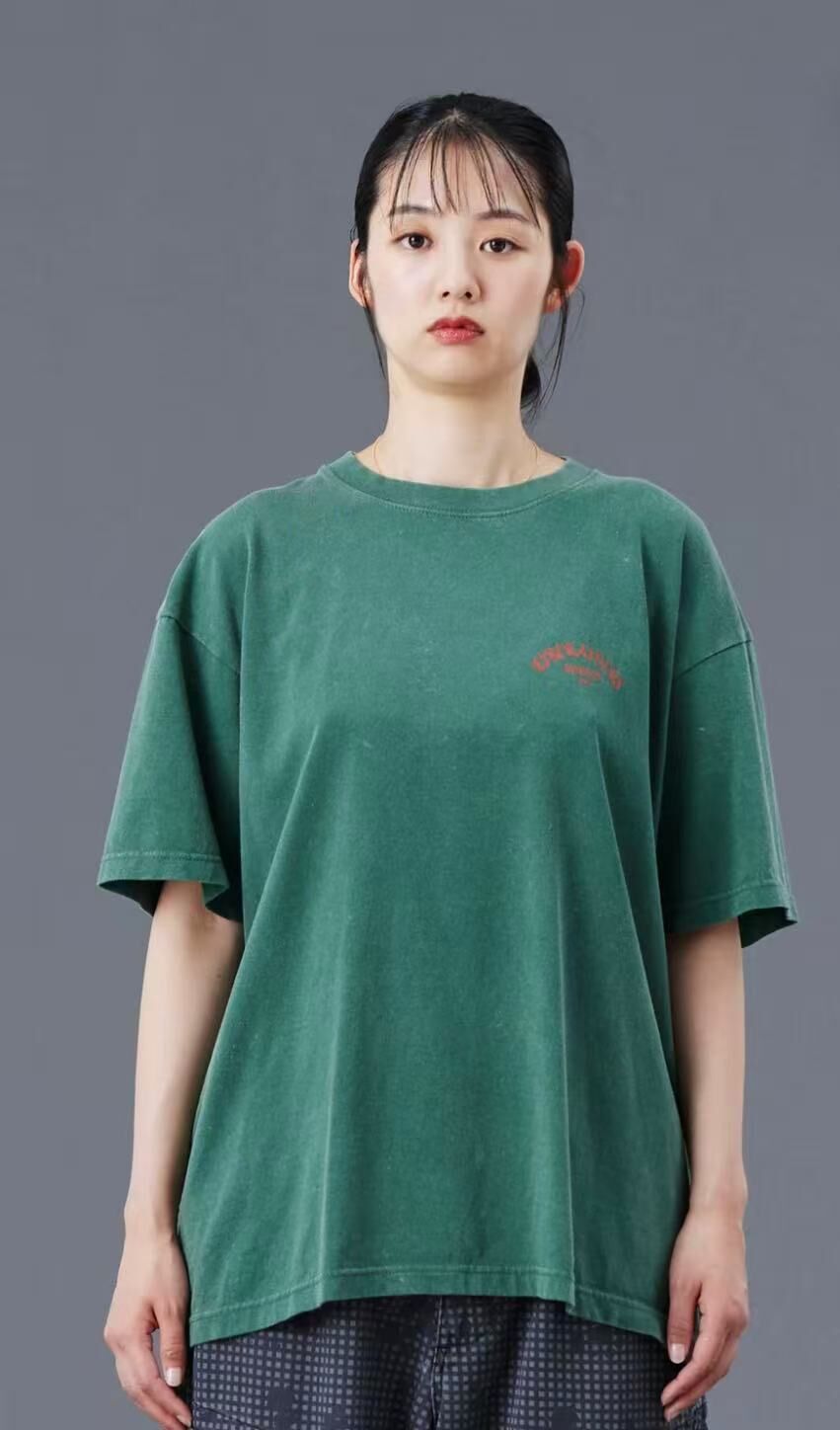 LIBERAIDERS SUNSET LOGO TEE 776052503 GREEN