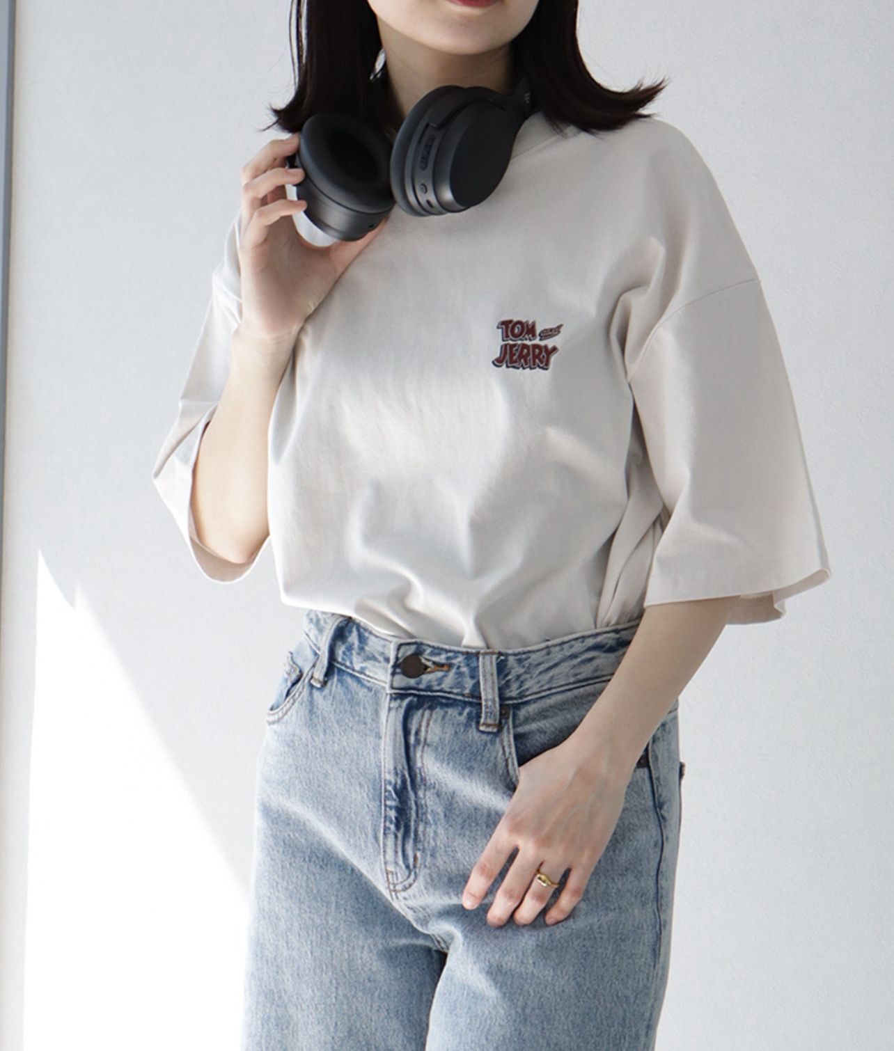 【預購】JN0829900 TOM&JERRY 圖案印花短袖上衣