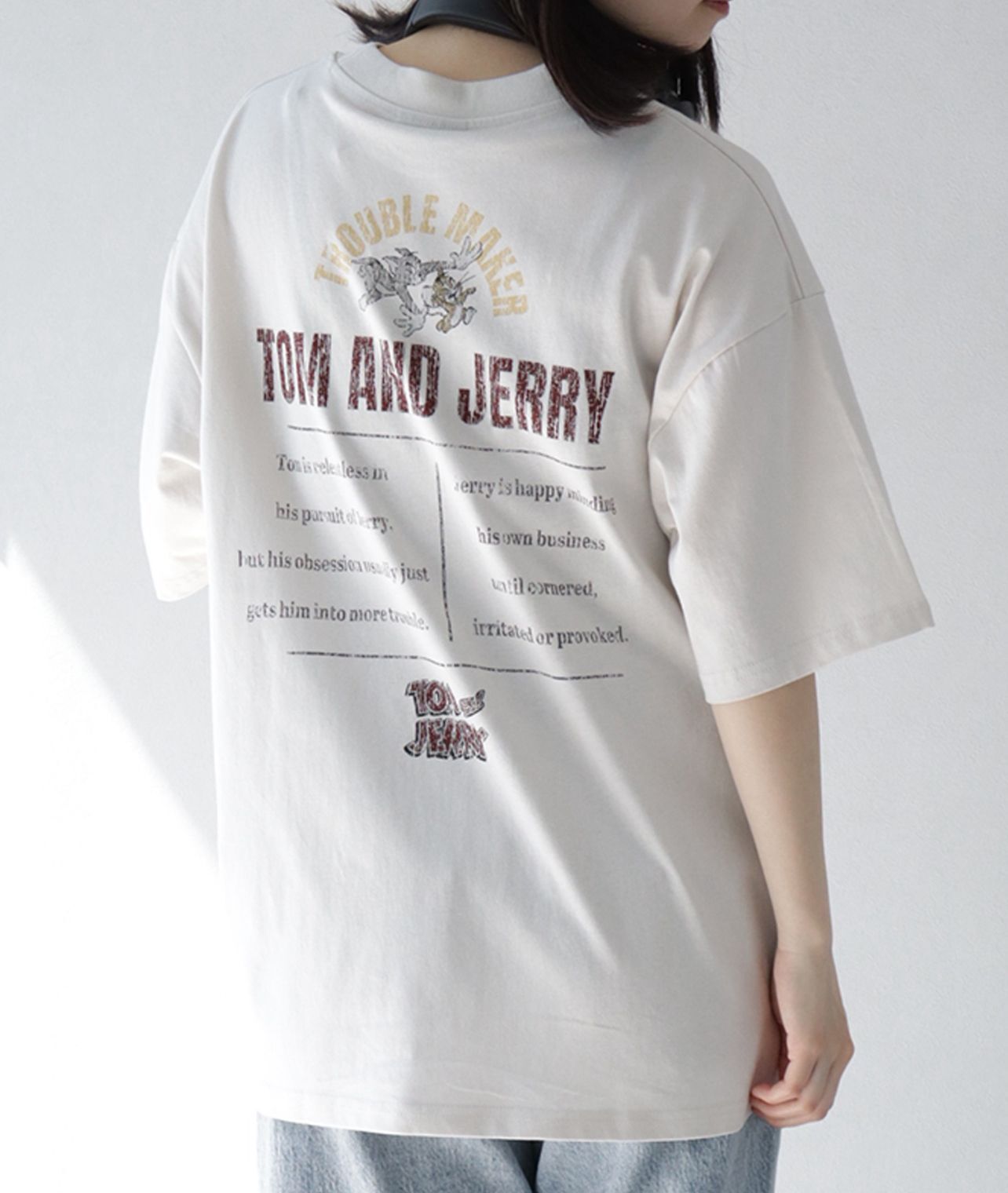 【預購】JN0829900 TOM&JERRY 圖案印花短袖上衣