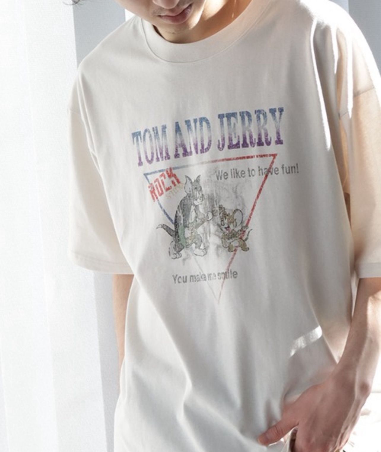 【預購】JN0829901 TOM&JERRY 印花短袖上衣