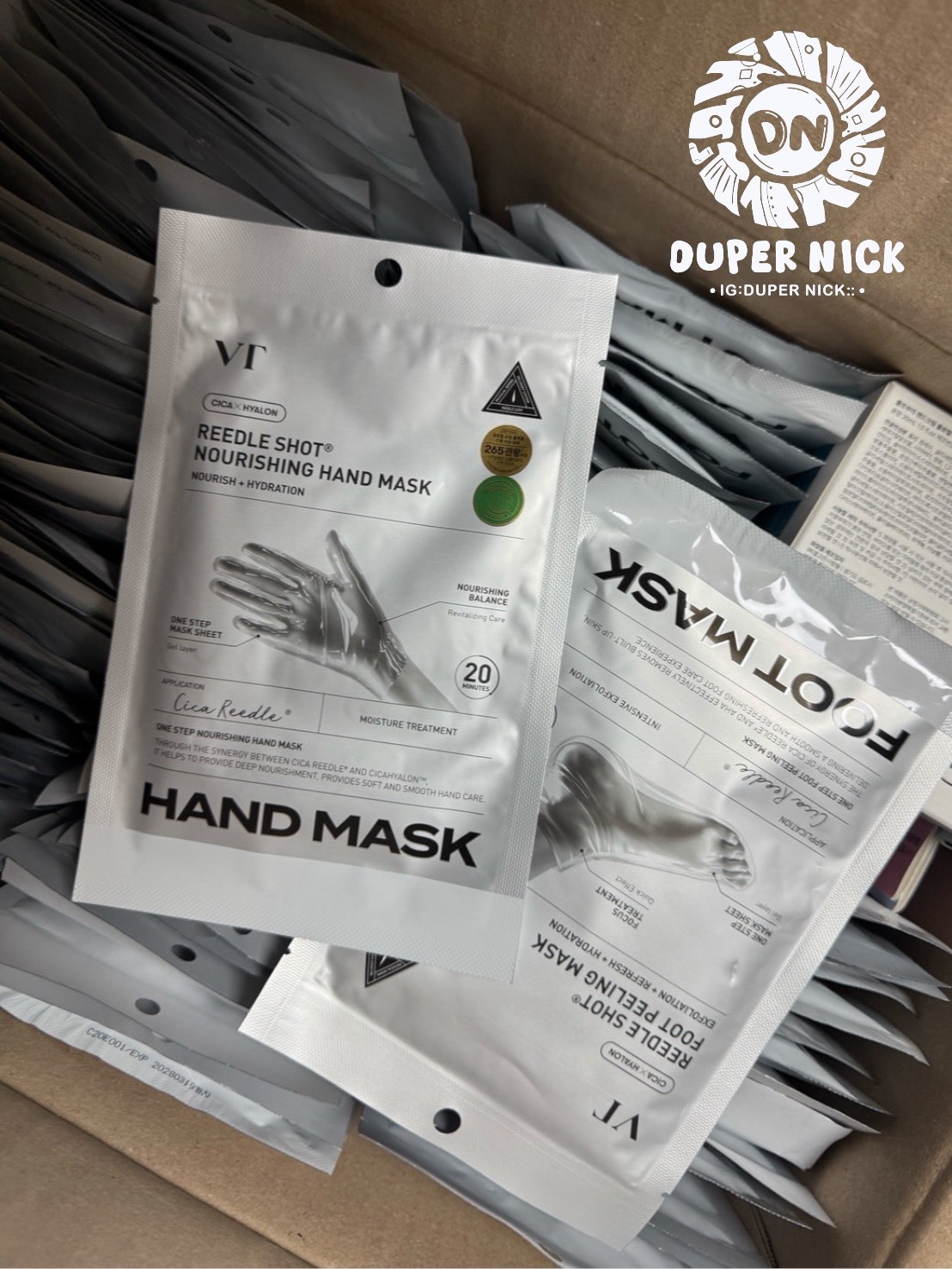 VT Cosmetics Reedle Shot  手部/足部 去角質嫩膚面膜