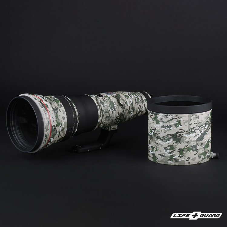 Canon EF 800mm F5.6 L IS USM 專機專屬鏡頭貼膜，LIFE+GUARD 設計風格