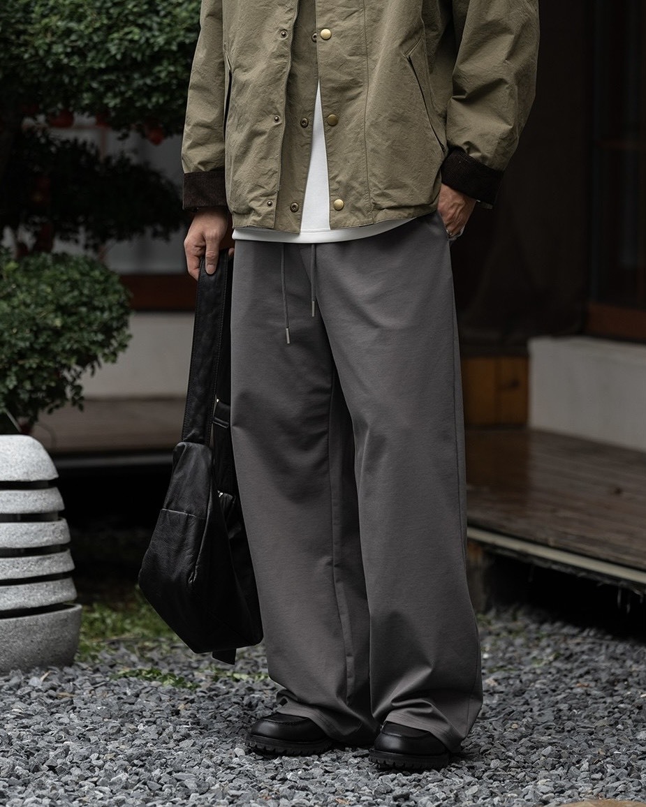 #預購 MASSULTI 25AW 日本羅馬棉 絲滑 抗皺 易打理 直筒西裝褲 三色