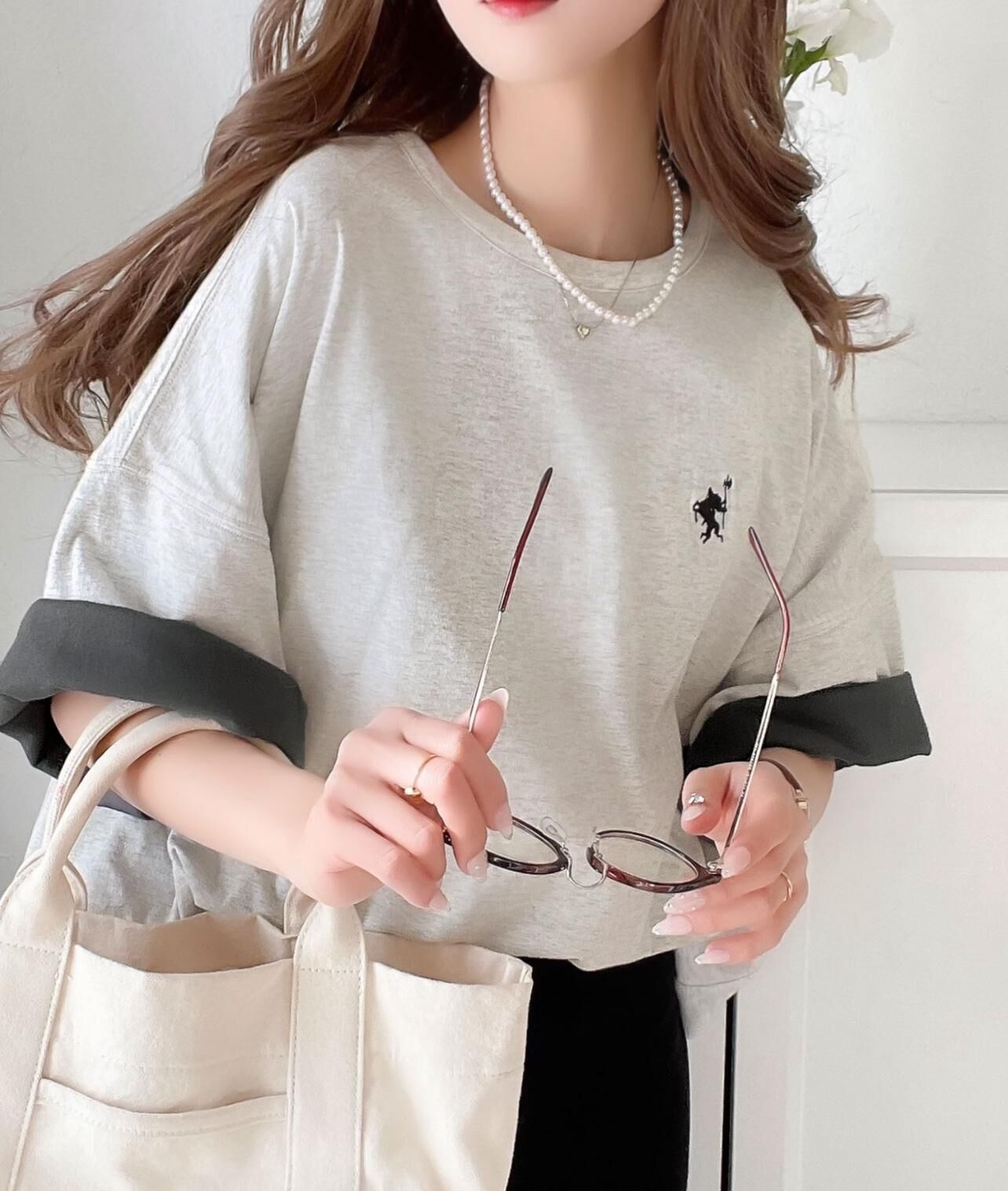 【預購】JN0829906 classicalelf 寬鬆短袖上衣