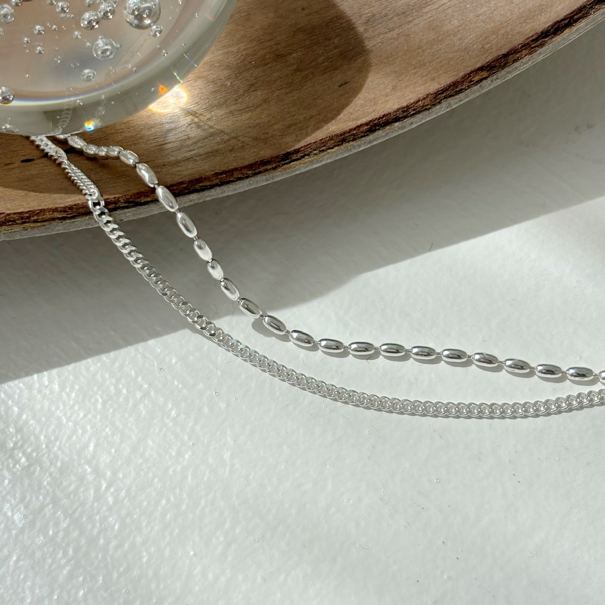 份量感米粒古巴雙層手鍊