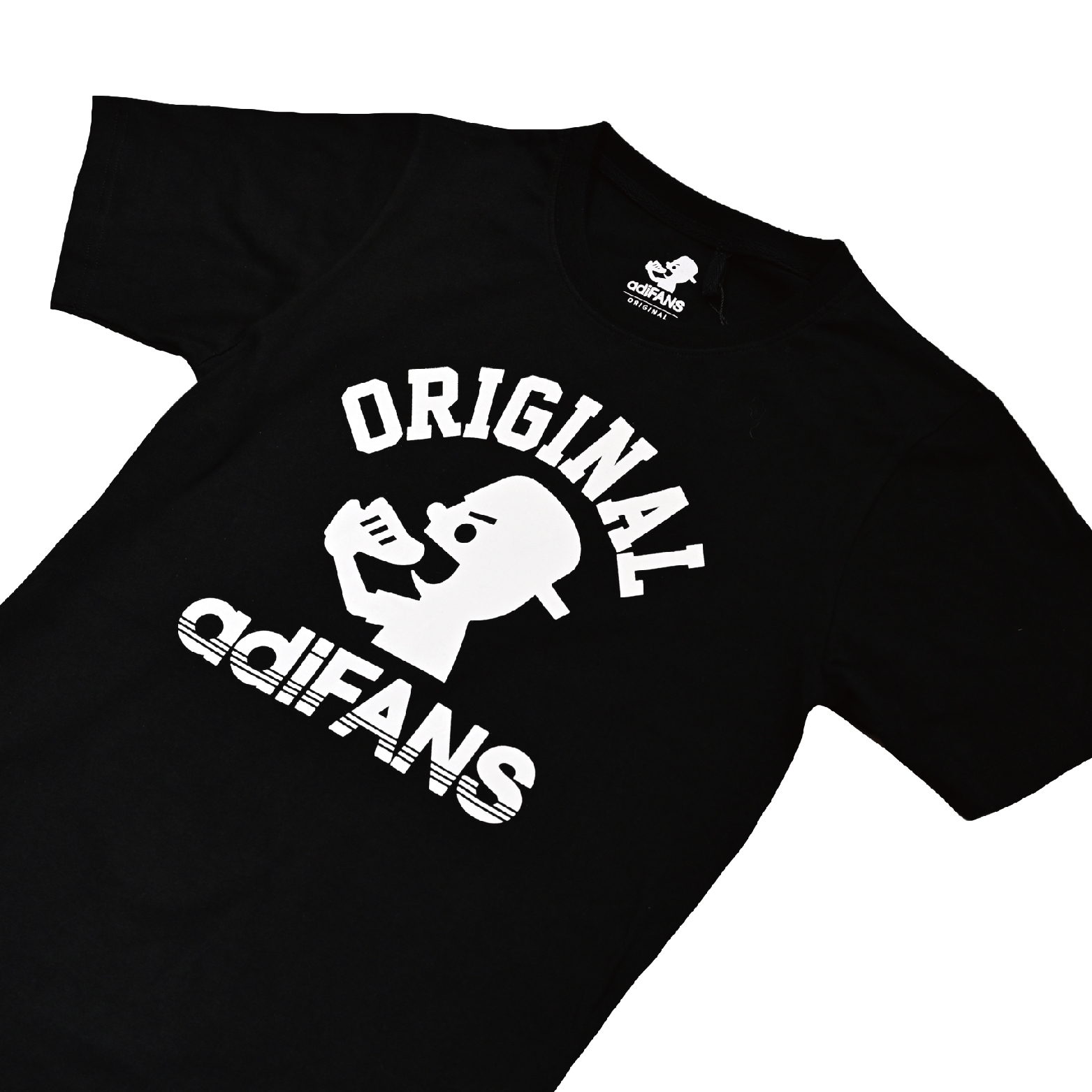 【 adiFANS 原創設計 ORIGINAL 吃鞋人LOGO TEE 】